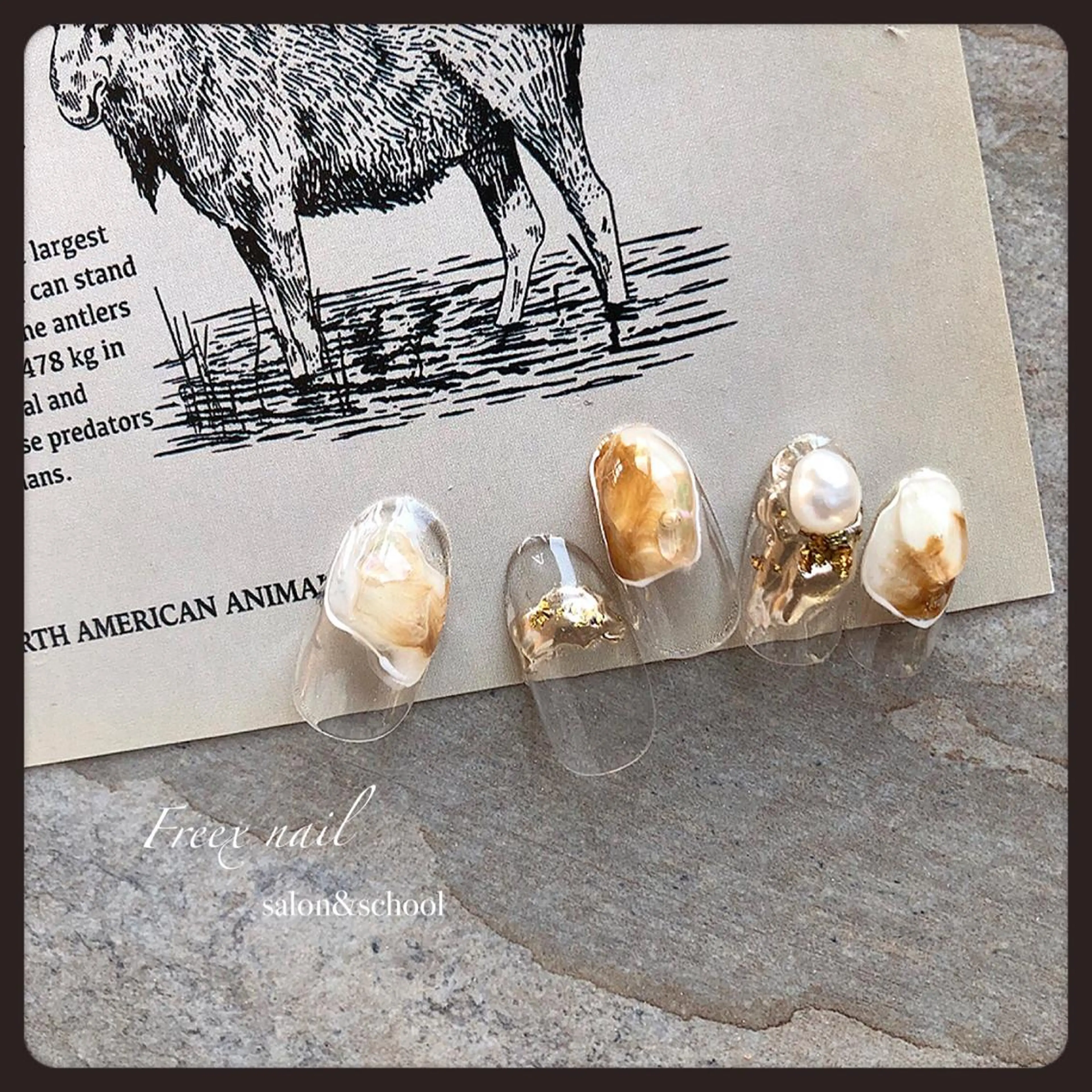 ネイル ニュアンスネイル ハンドネイル ハンドケア freex nail /ニュアンス/個性派のネイルデザイン