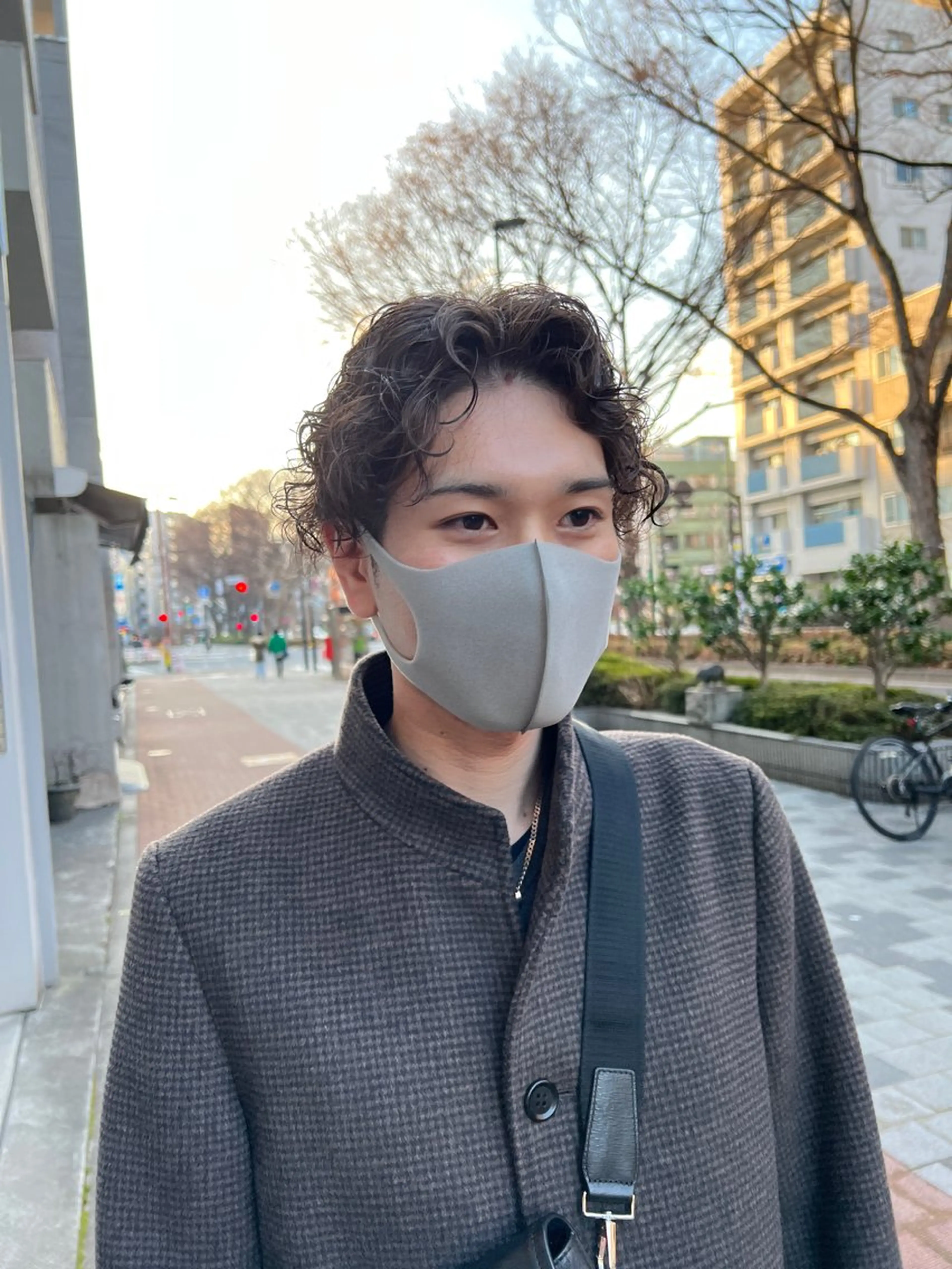 ショート パーマ メンズ 全国1位🥇世界5位 小野田　礼花のヘアスタイル