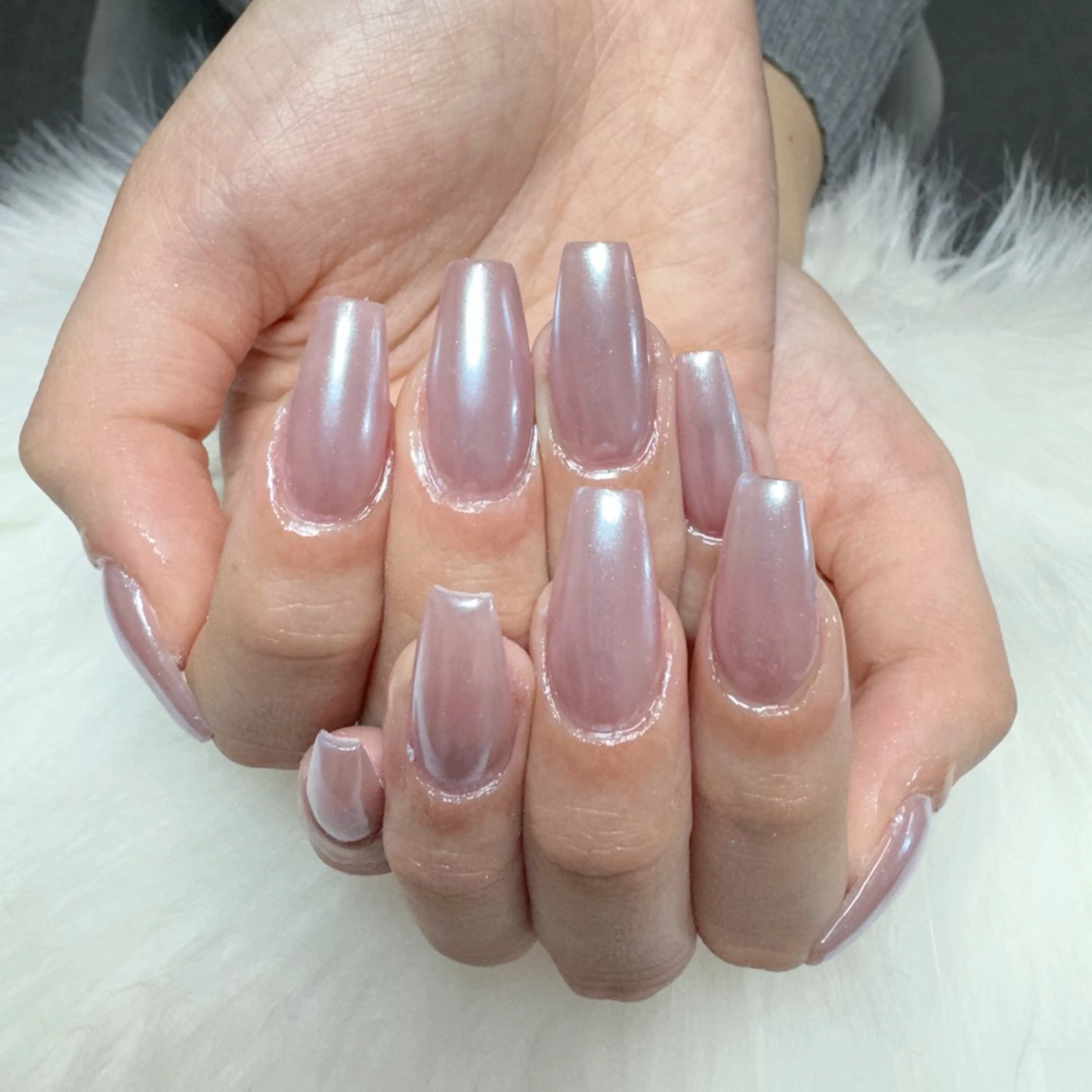 ネイル ハンドネイル 🎀nana🫧 ワンホンネイル🎀のネイルデザイン