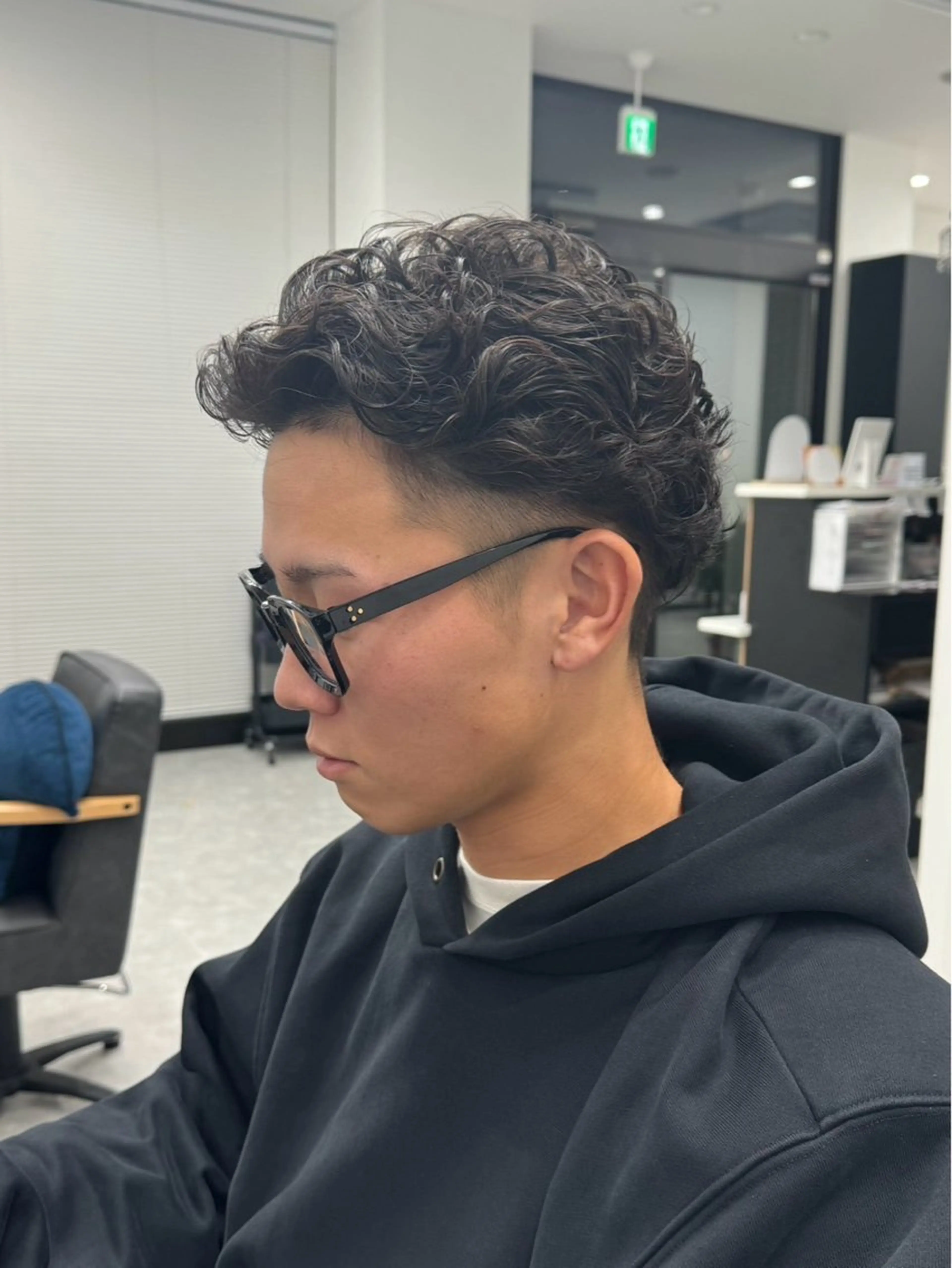 パーマ メンズ アリサ/ 暖色colorのヘアスタイル