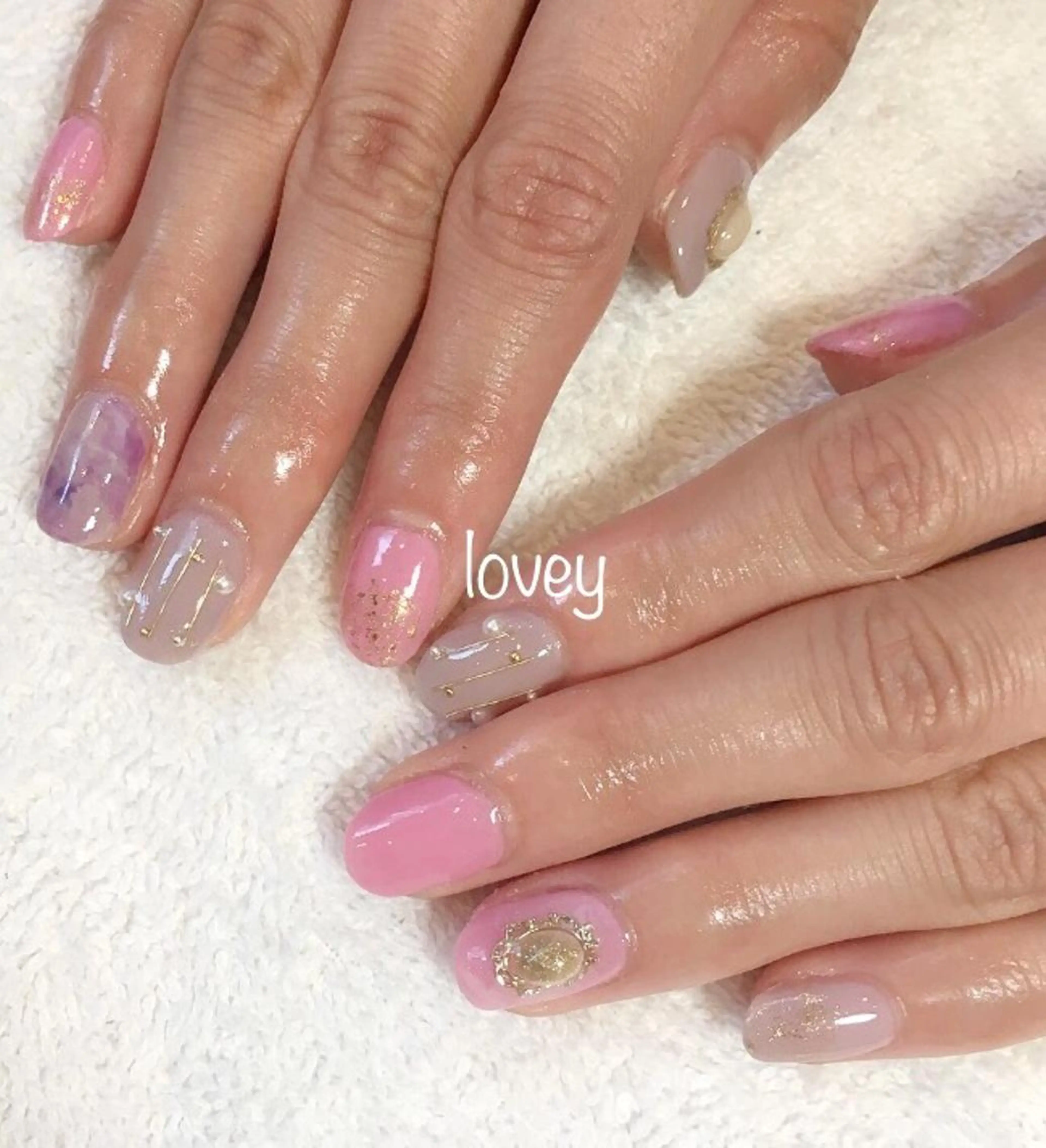 ネイル プライベートサロン loveyのネイルデザイン