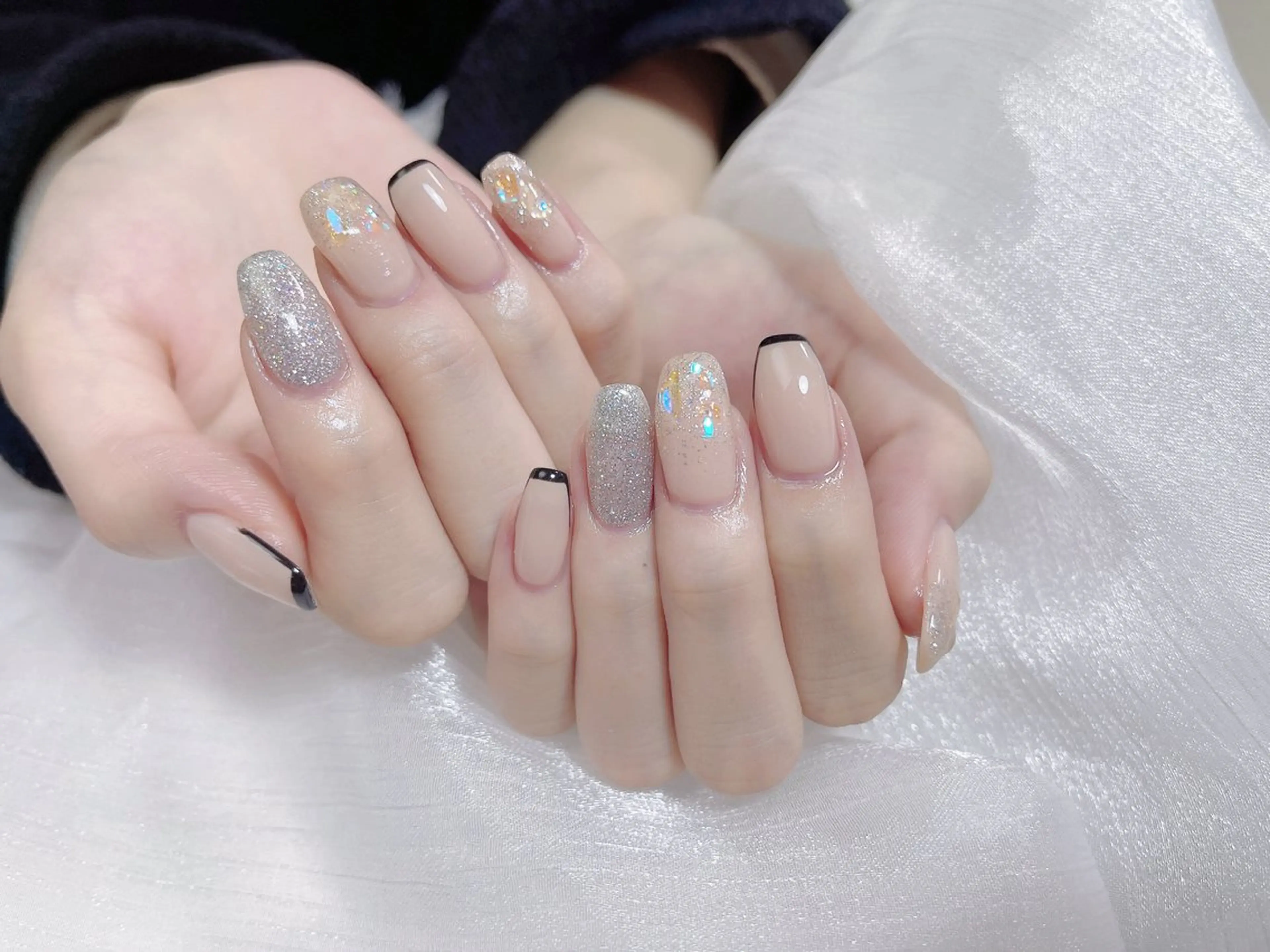 ネイル ハンドネイル 🎀ネイルサロン エクラYUI🎀のネイルデザイン