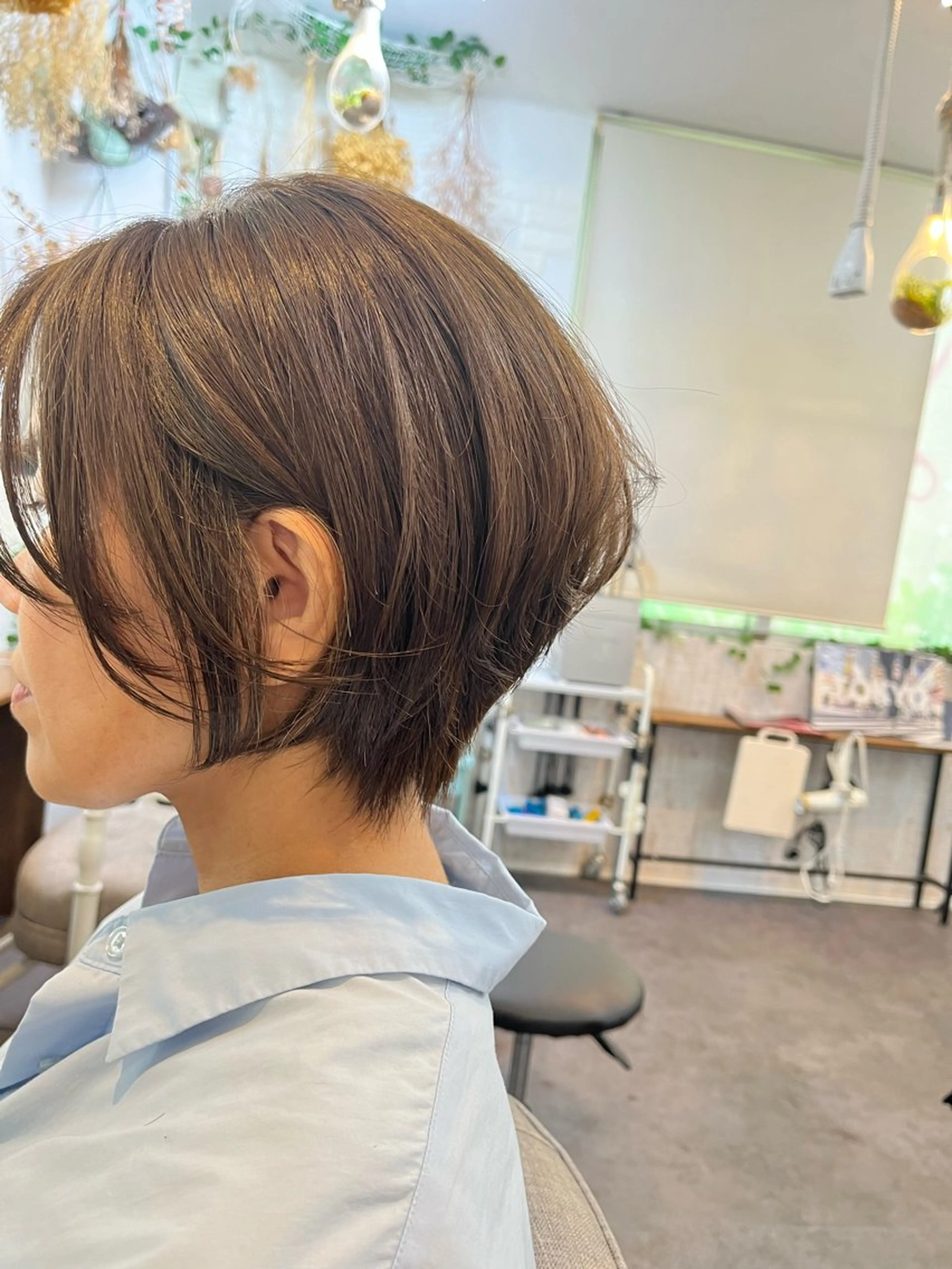 ショート ショートボブ ボブ ショートヘア カット si6【シーム】 小田みきのヘアスタイル