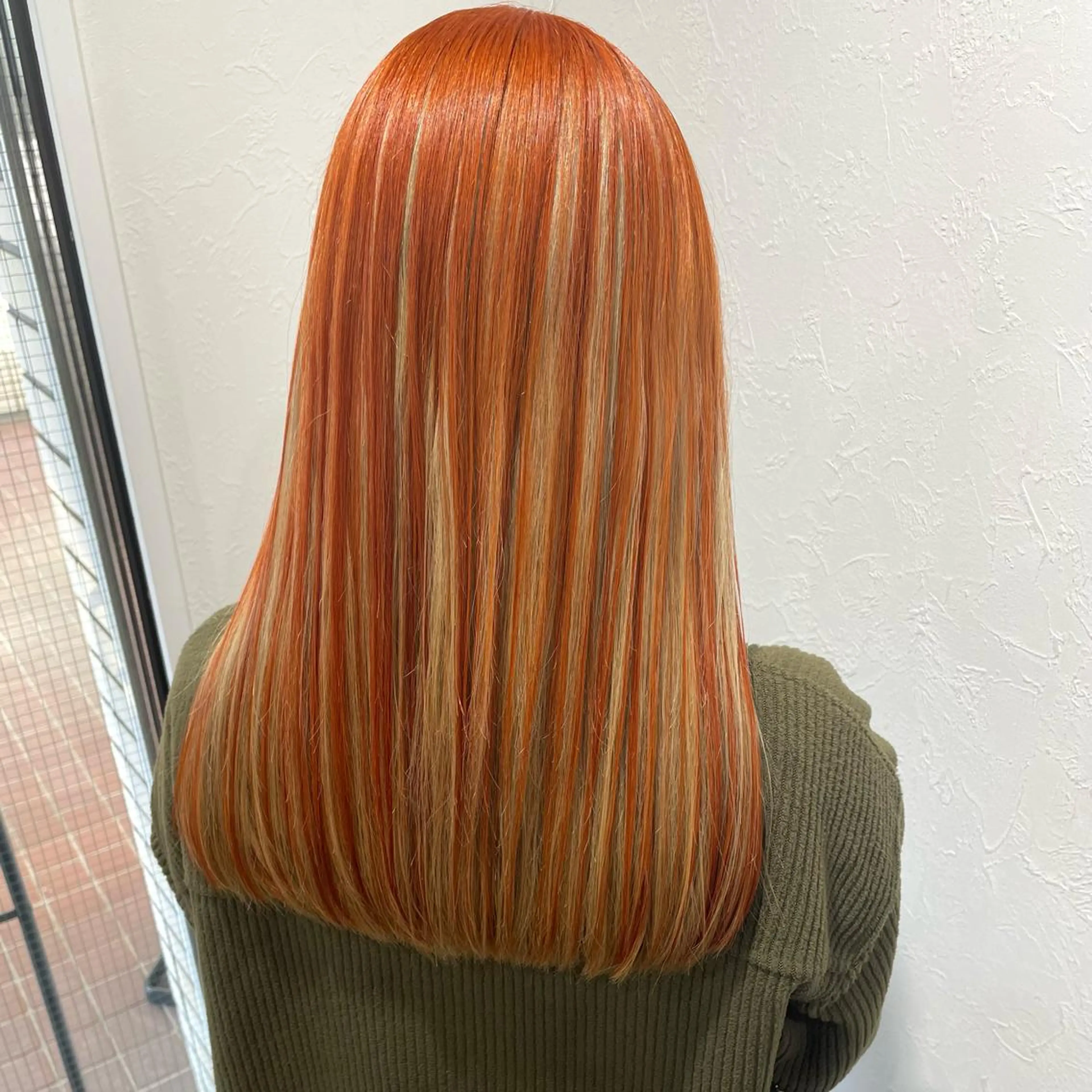 ロング カラー カット ヘアカラー トリートメント shiho .のヘアスタイル