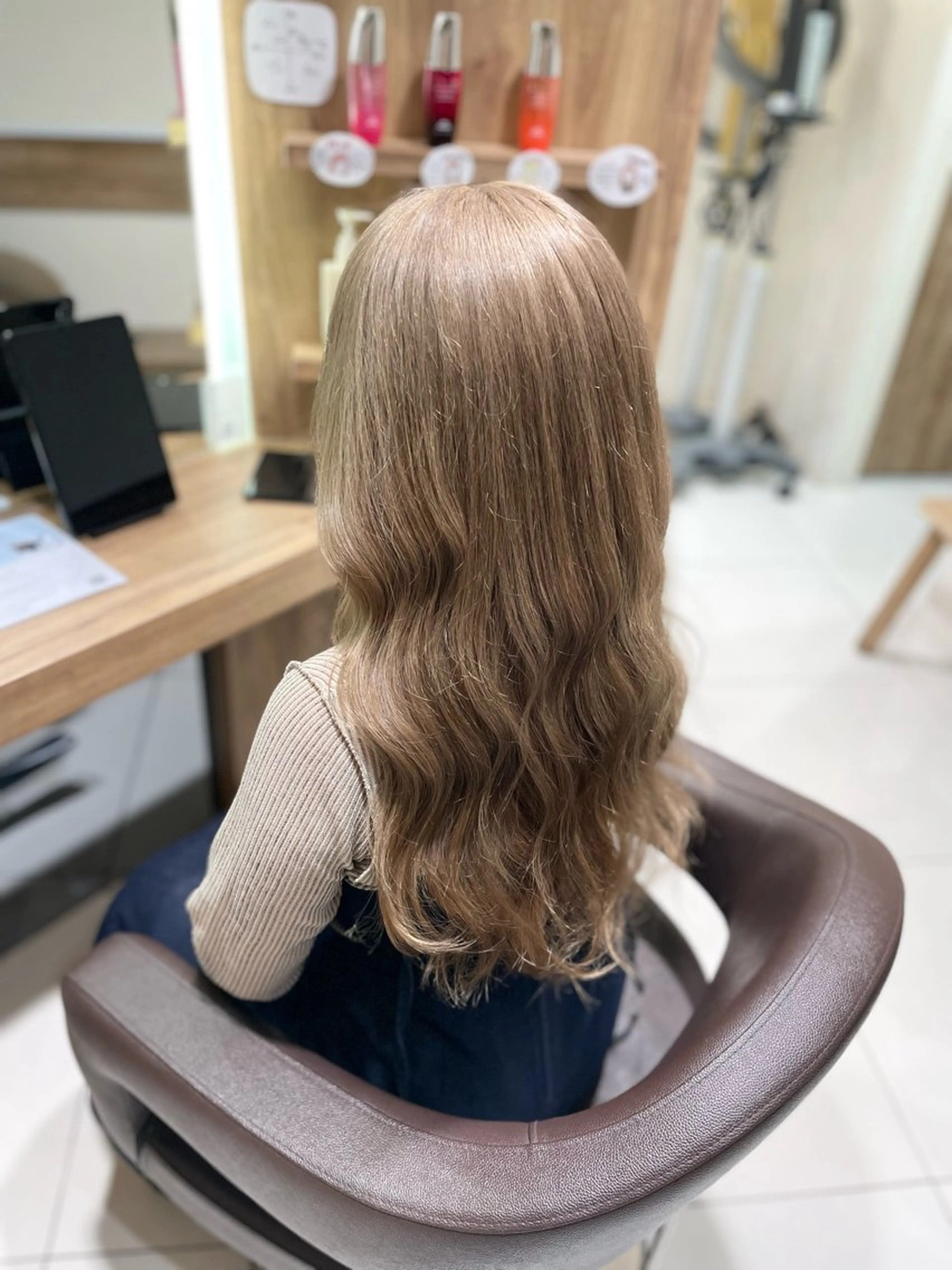 カラー ヘアカラー luck みうのヘアスタイル