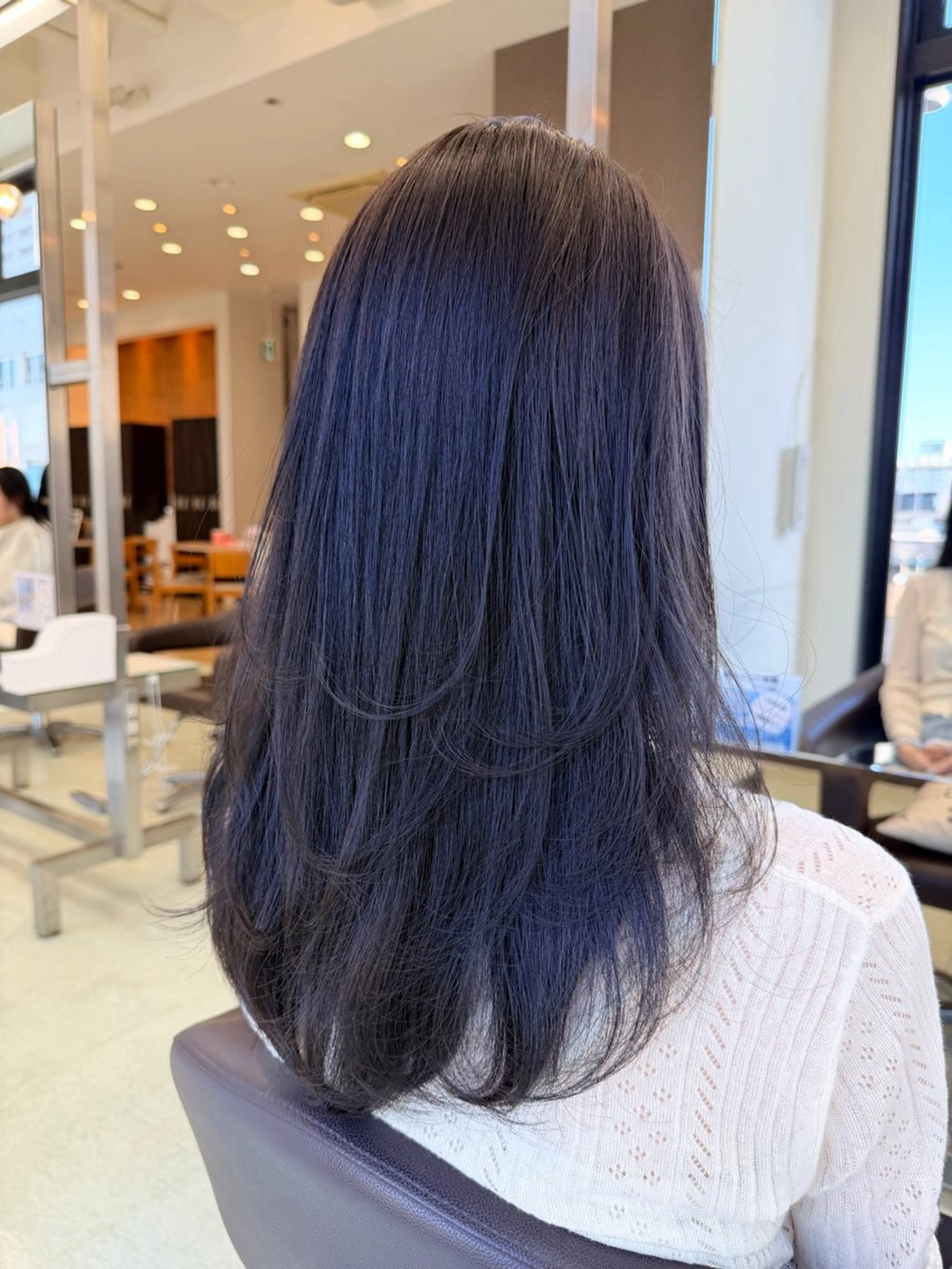 ロング カット ヘアカラー wil西宮レイヤー 西村徹のヘアスタイル
