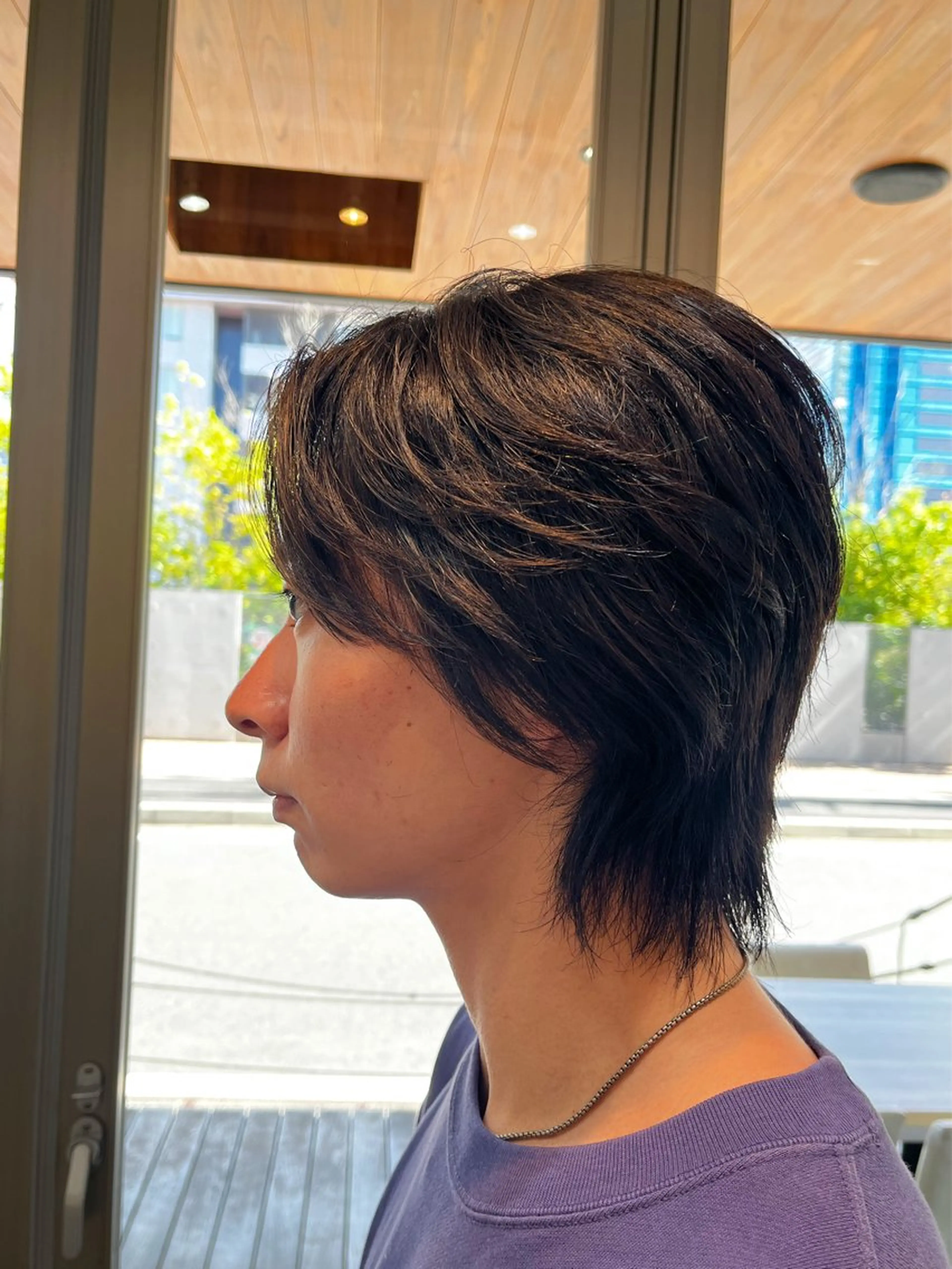 メンズ センターパート メンズウルフカット ウルフカット 武岩 綾子のその他イメージ