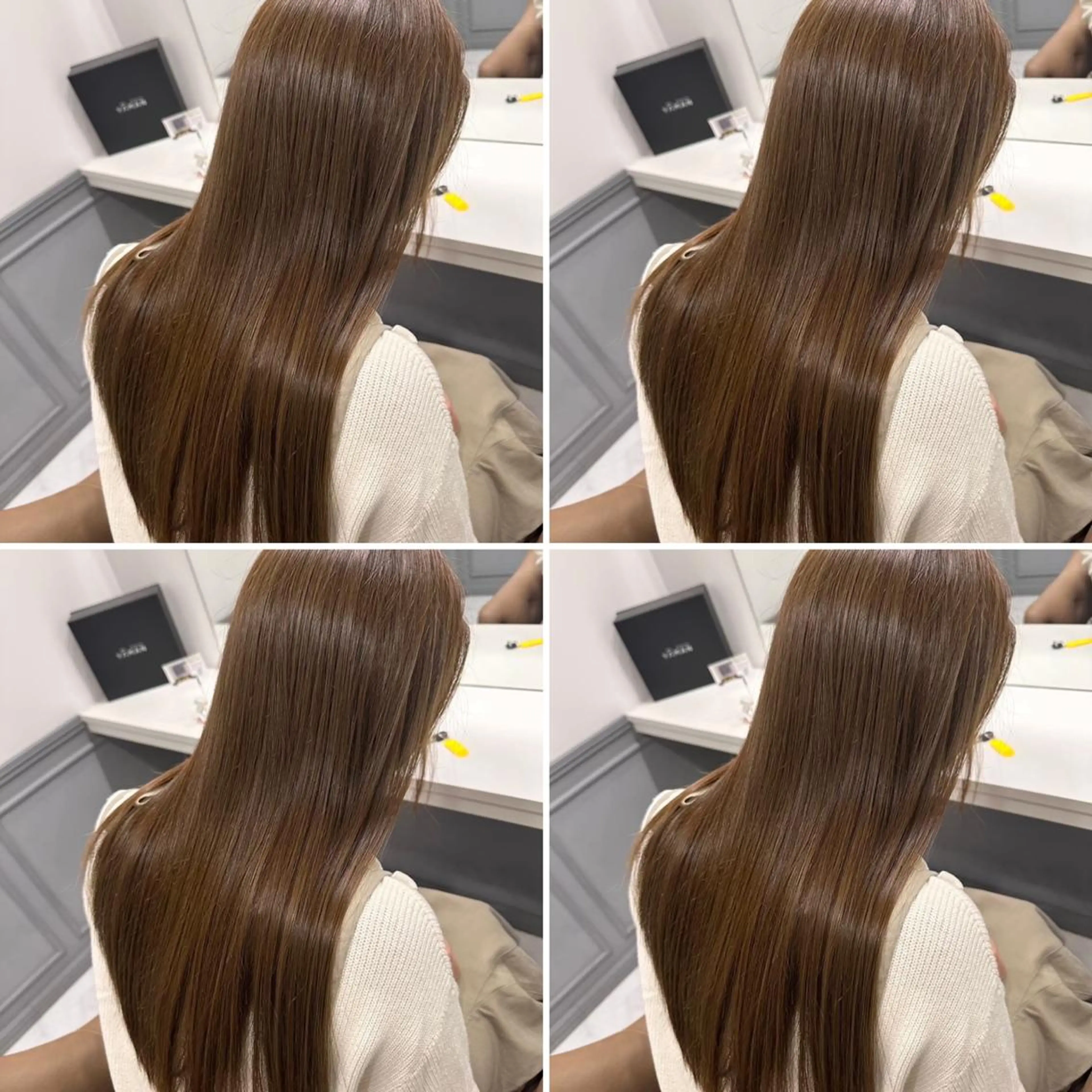 カラー ロング ヘアカラー トリートメント 髪質改善/艶カラー ✝️SAKURAのヘアスタイル