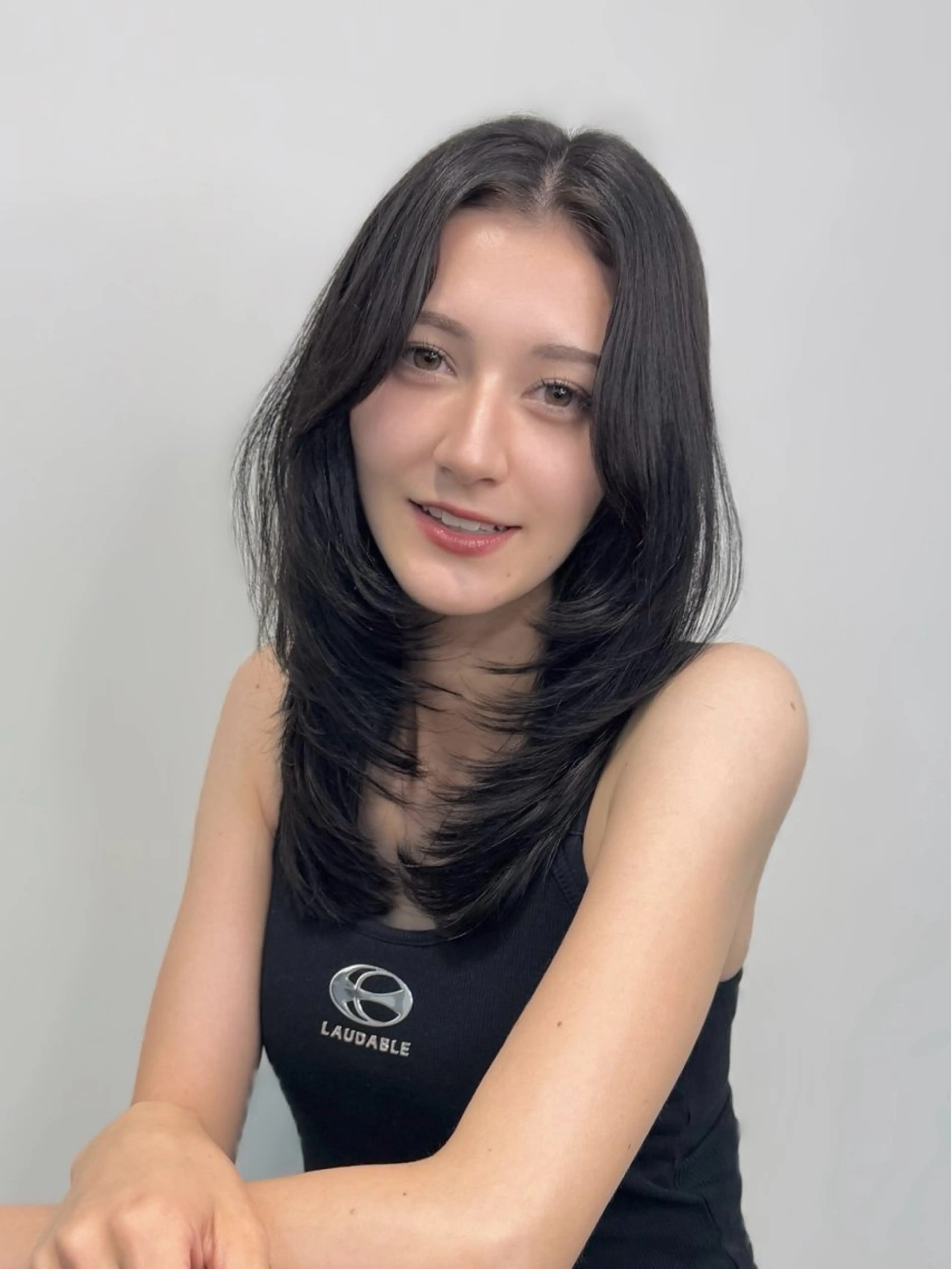 セミロング カラー カット ヘアカラー トリートメント 🦋韓国系指名No1 店長/圓山 祐也🦋のヘアスタイル