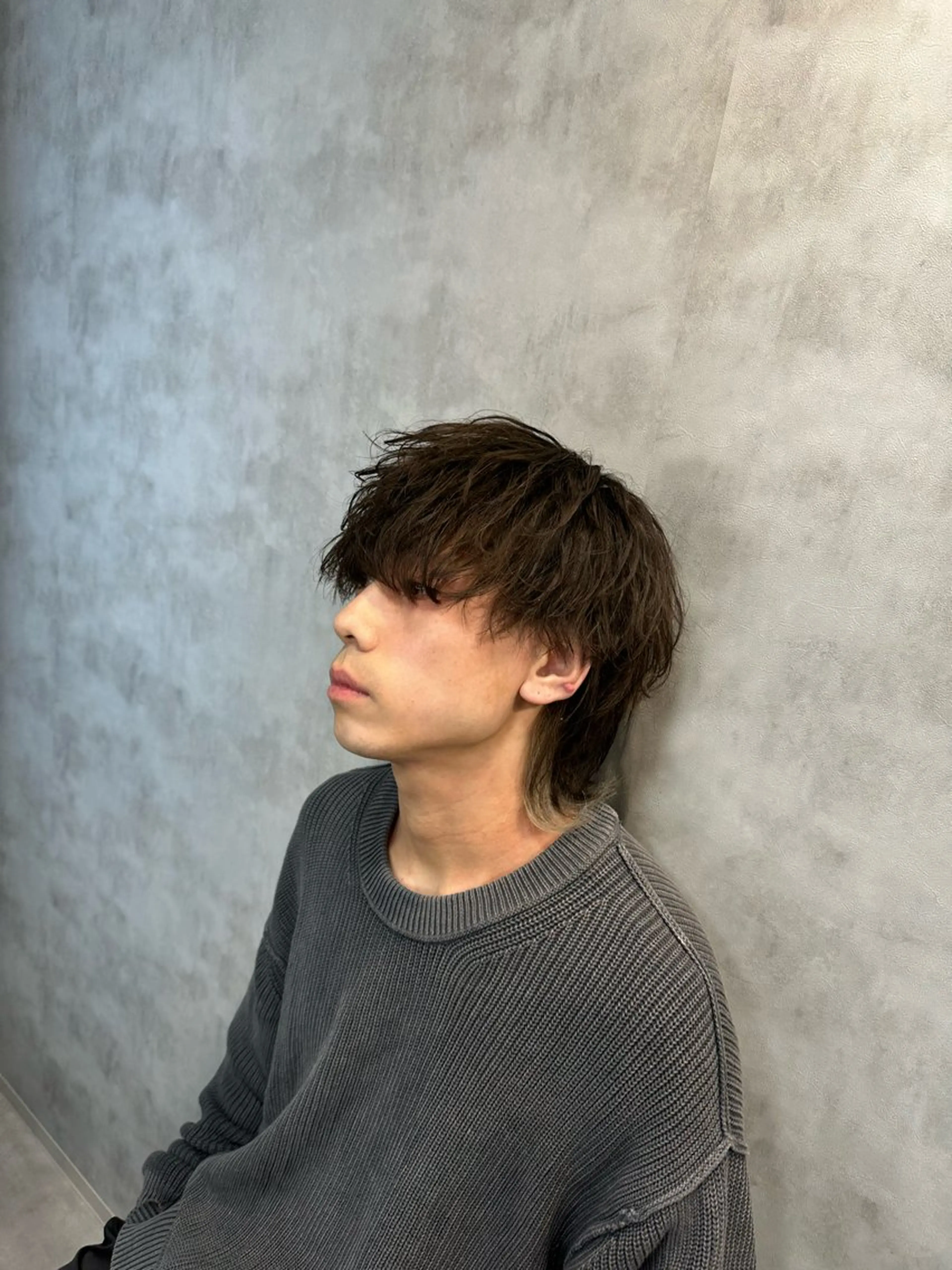 パーマ メンズ メンズパーマ ニュアンスパーマ カット パーマ 札幌美容室 /光👑のヘアスタイル