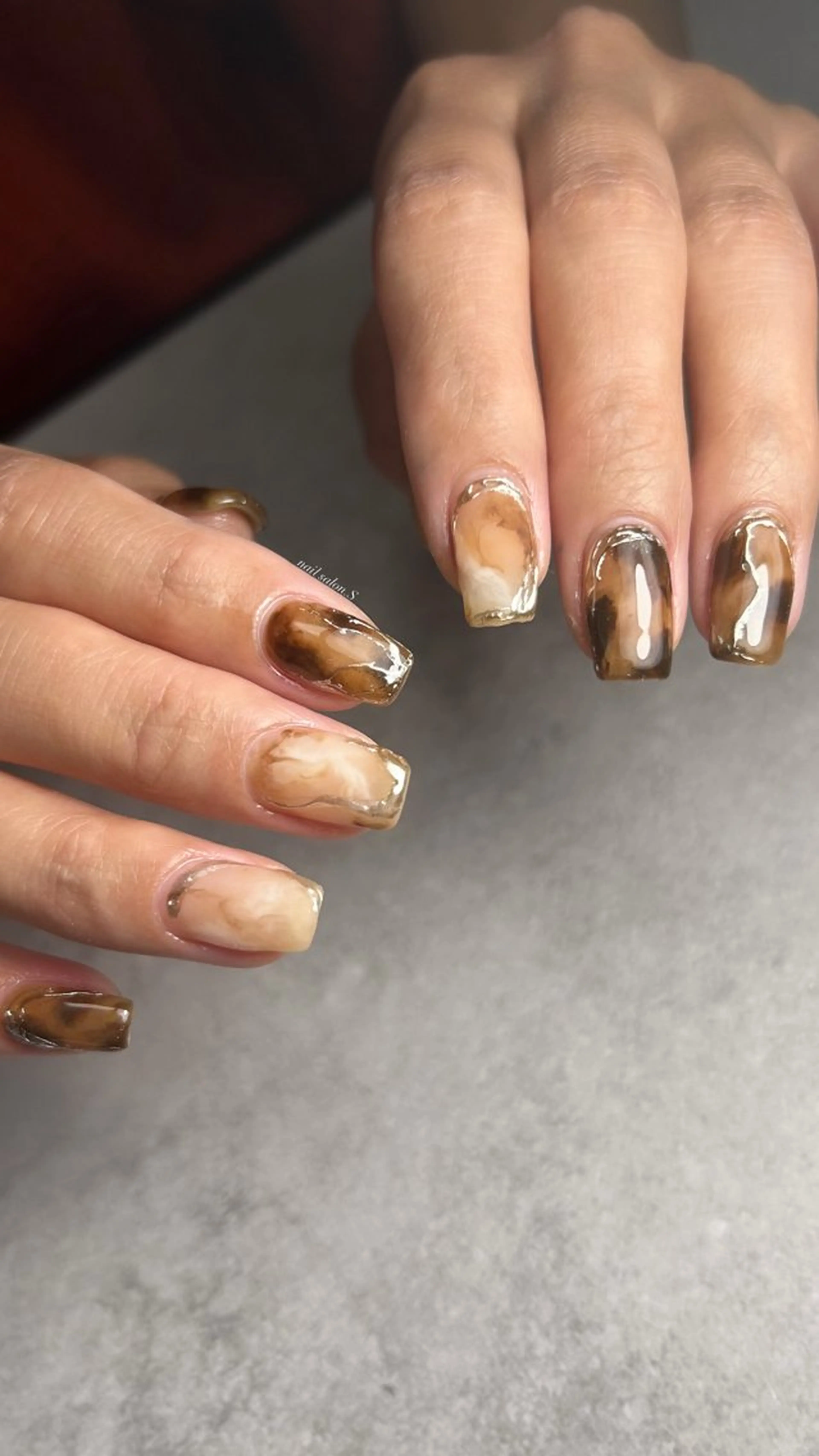 ネイル アートネイル ハンドネイル 関山 志乃のネイルデザイン