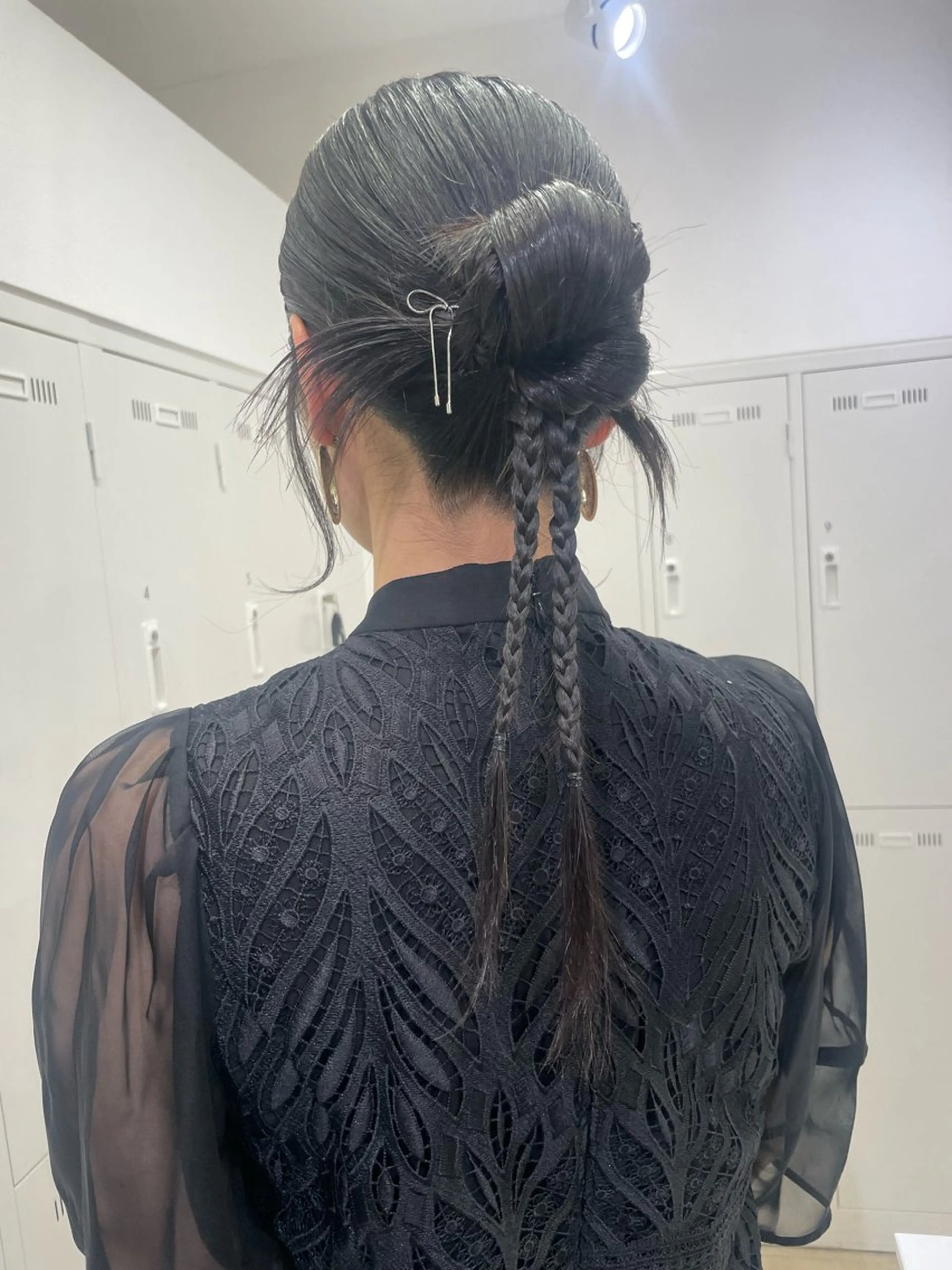 ヘアアレンジ ヘアセット 福島成美/髪質改善 縮毛矯正/カラーのヘアスタイル