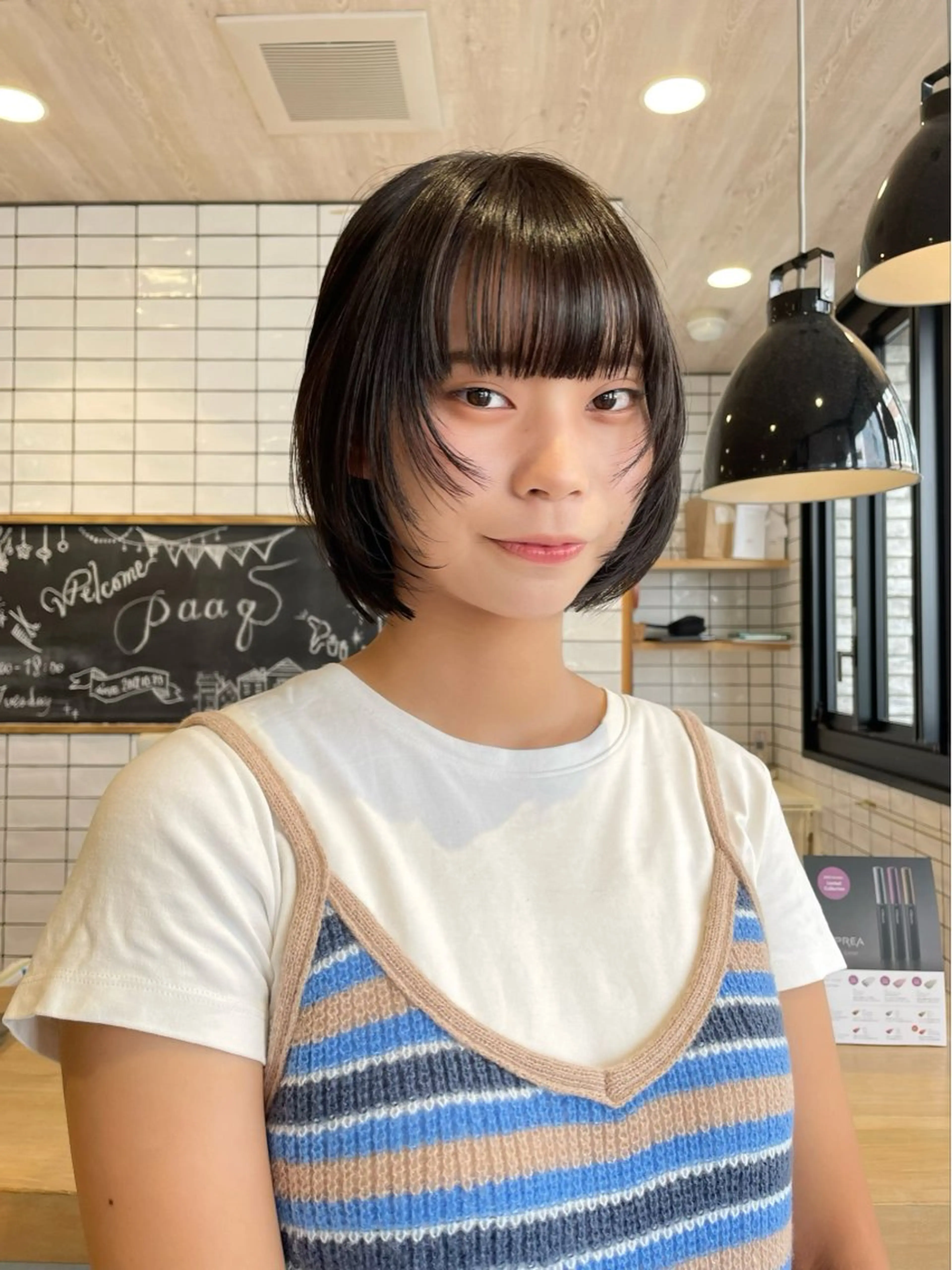 ショート カラー カット ヘアカラー トリートメント haru/レイヤー/ ウルフのヘアスタイル
