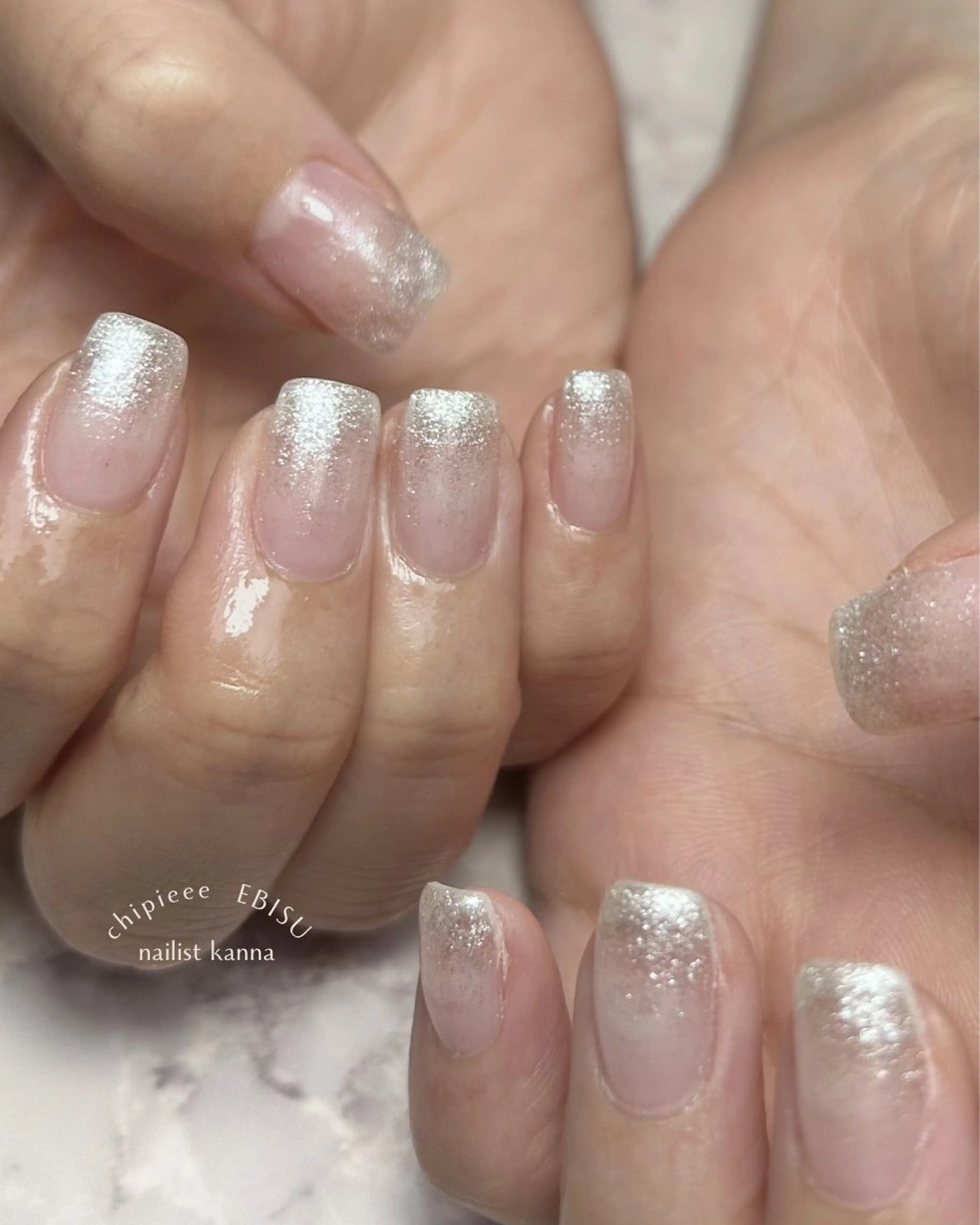 ネイル ハンドネイル フットネイル chipieee EBISUkannaのネイルデザイン
