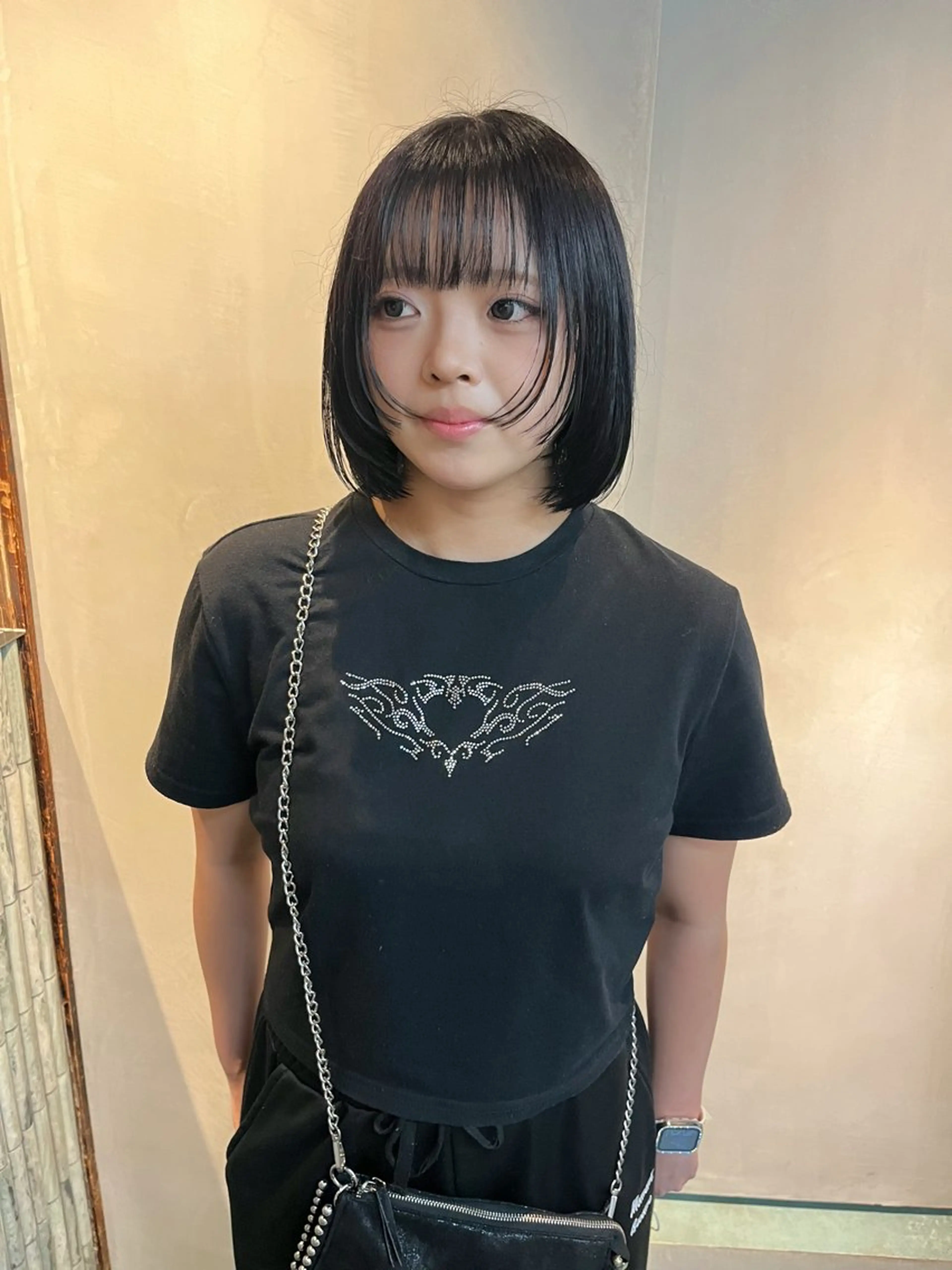 ショート 顔周りカット レイヤーカット カット 三浦 ふたばのヘアスタイル