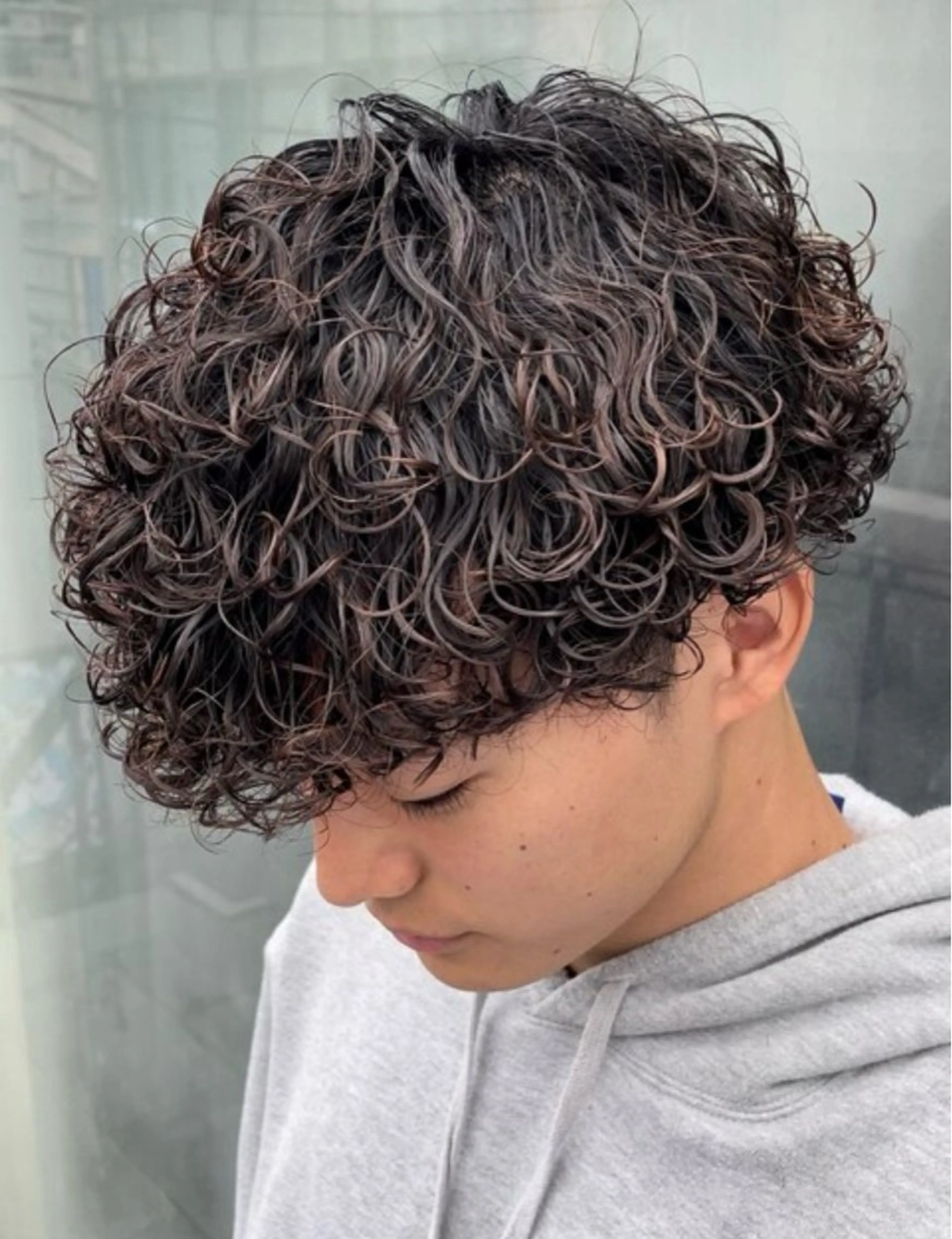 [ミニモ限定価格🔥]カット+波巻きプードル🌊🌀【メンズ限定】の写真