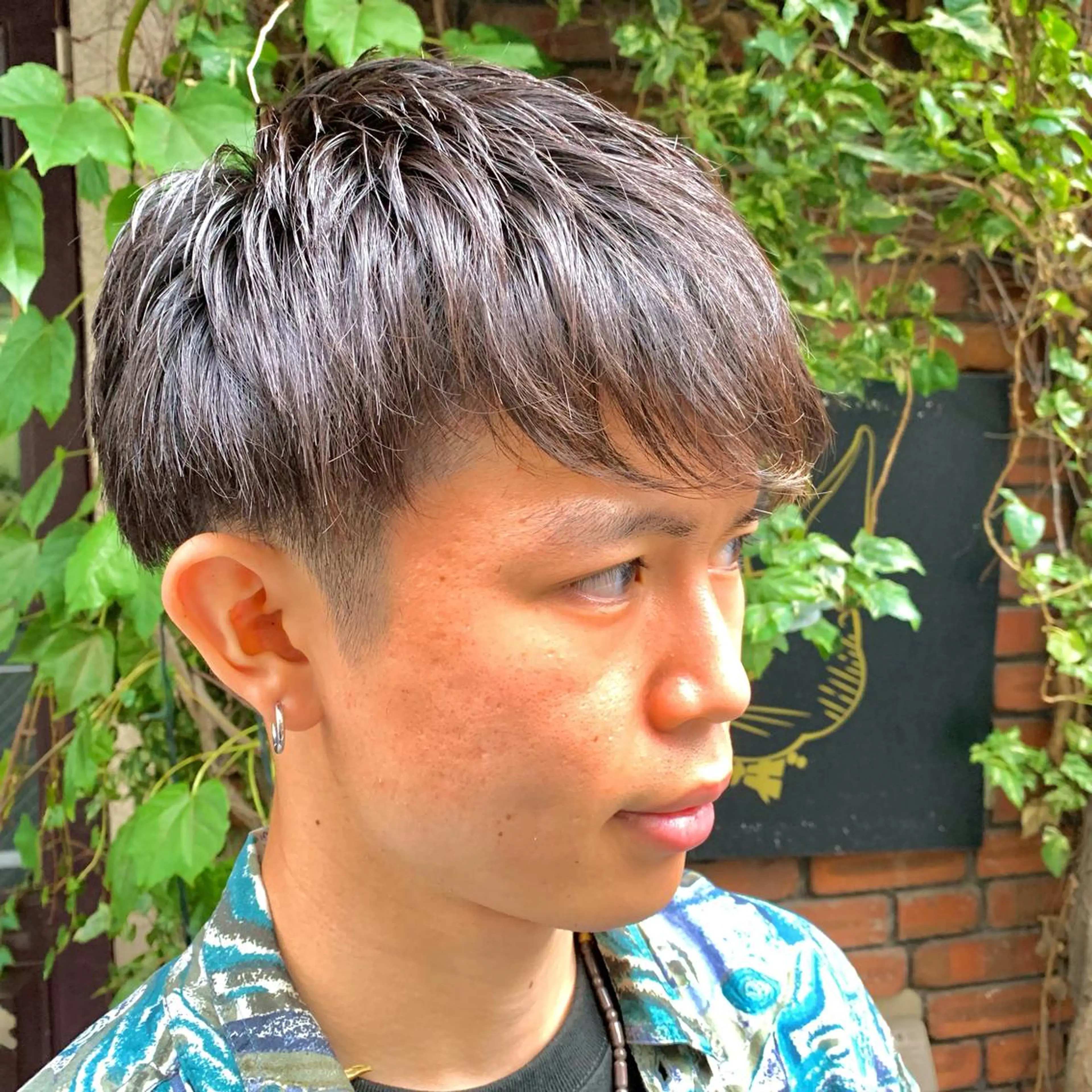 ショート メンズ マッシュ 刈り上げ カット Shouei  のヘアスタイル