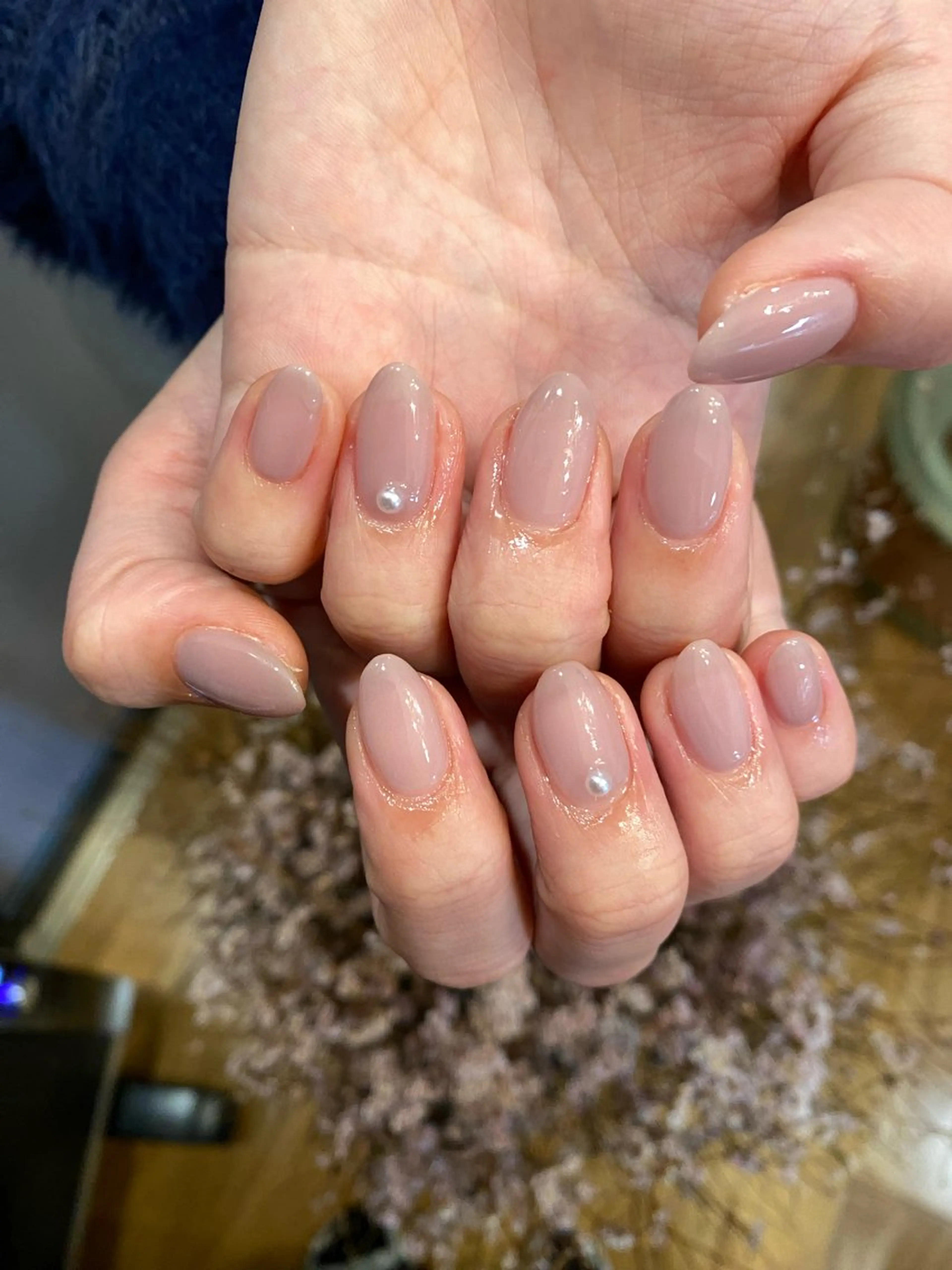 ネイル ハンドネイル crystal ⭐︎ colorのネイルデザイン