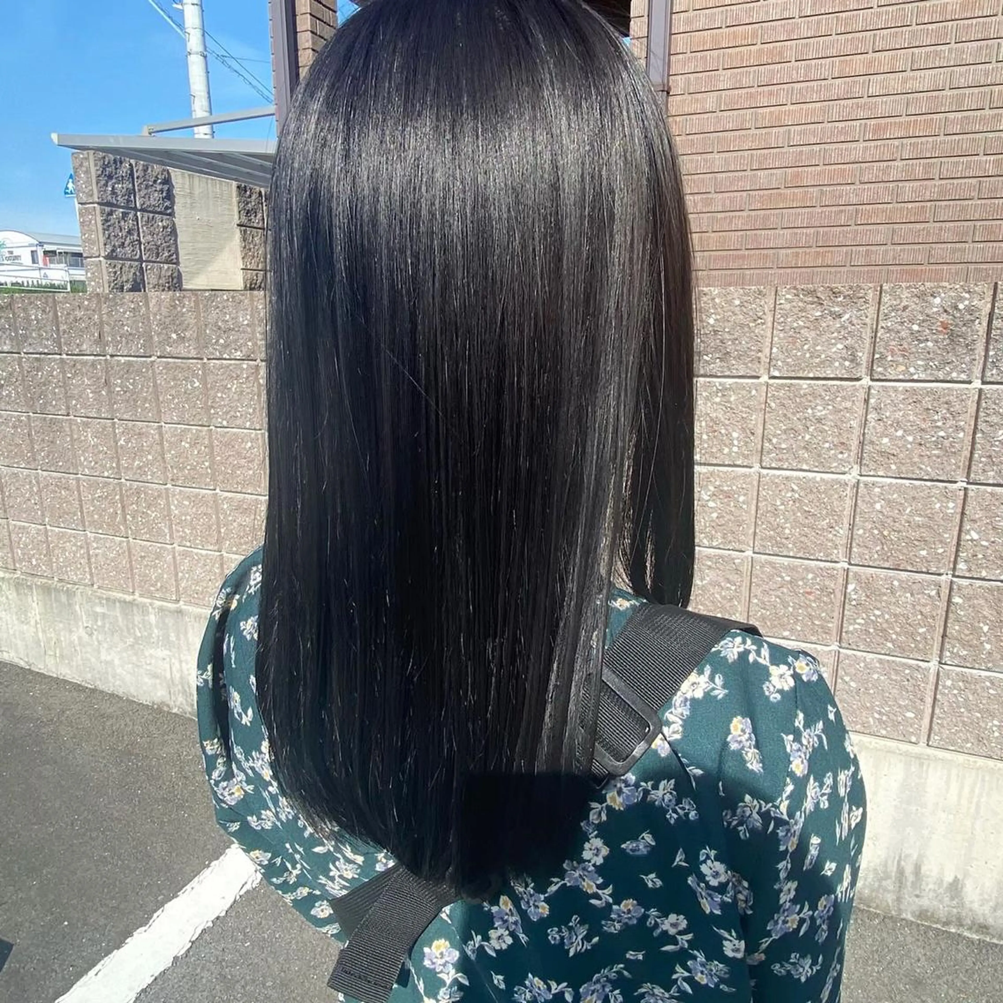 ✔️癖毛さん注目👀【カット+縮毛矯正🤍+ 4stepトリートメント👀】外部補修トリートメント付でサラサラに✨の写真