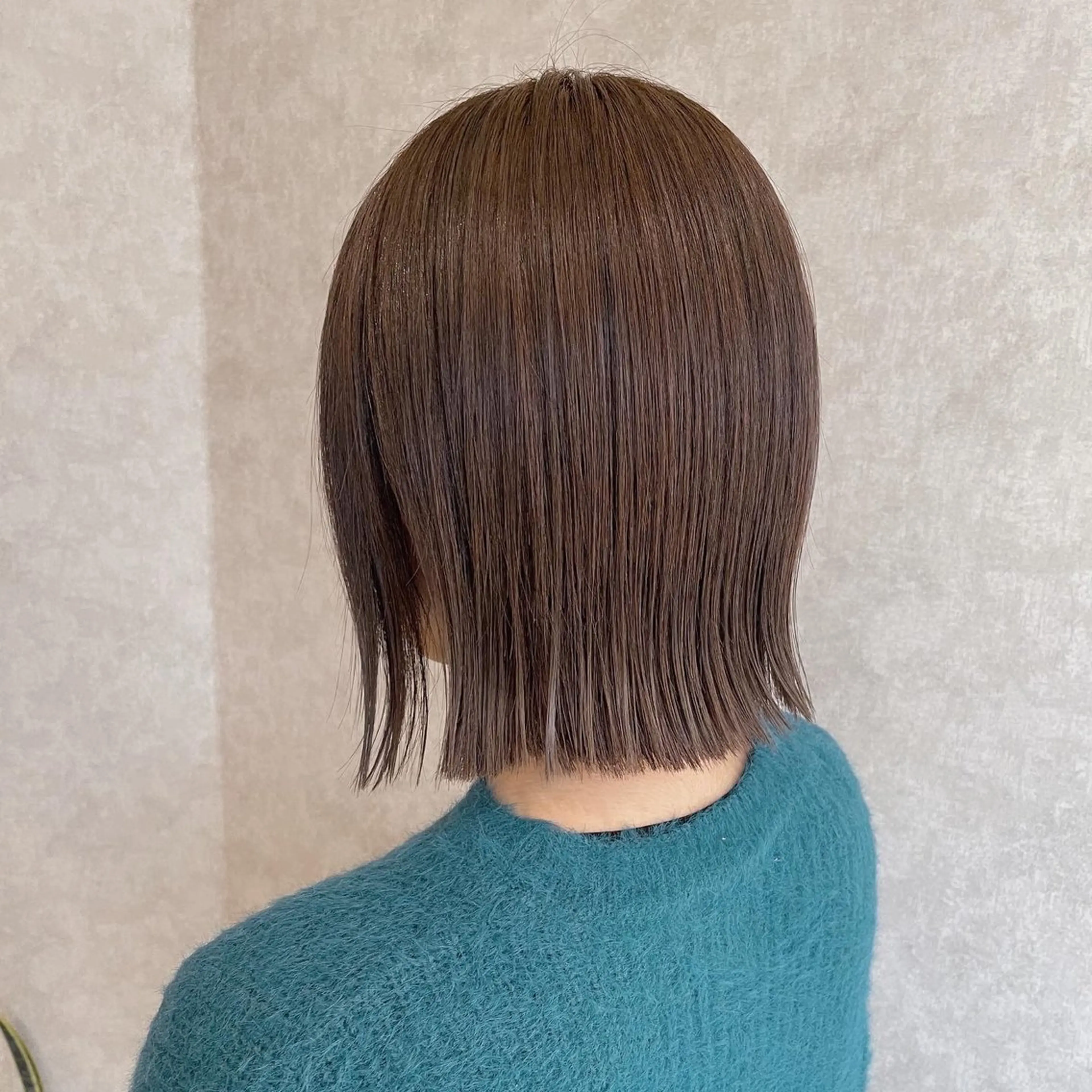 ショート カラー 縮毛矯正ボブ/ 髪質改善/カットのヘアスタイル