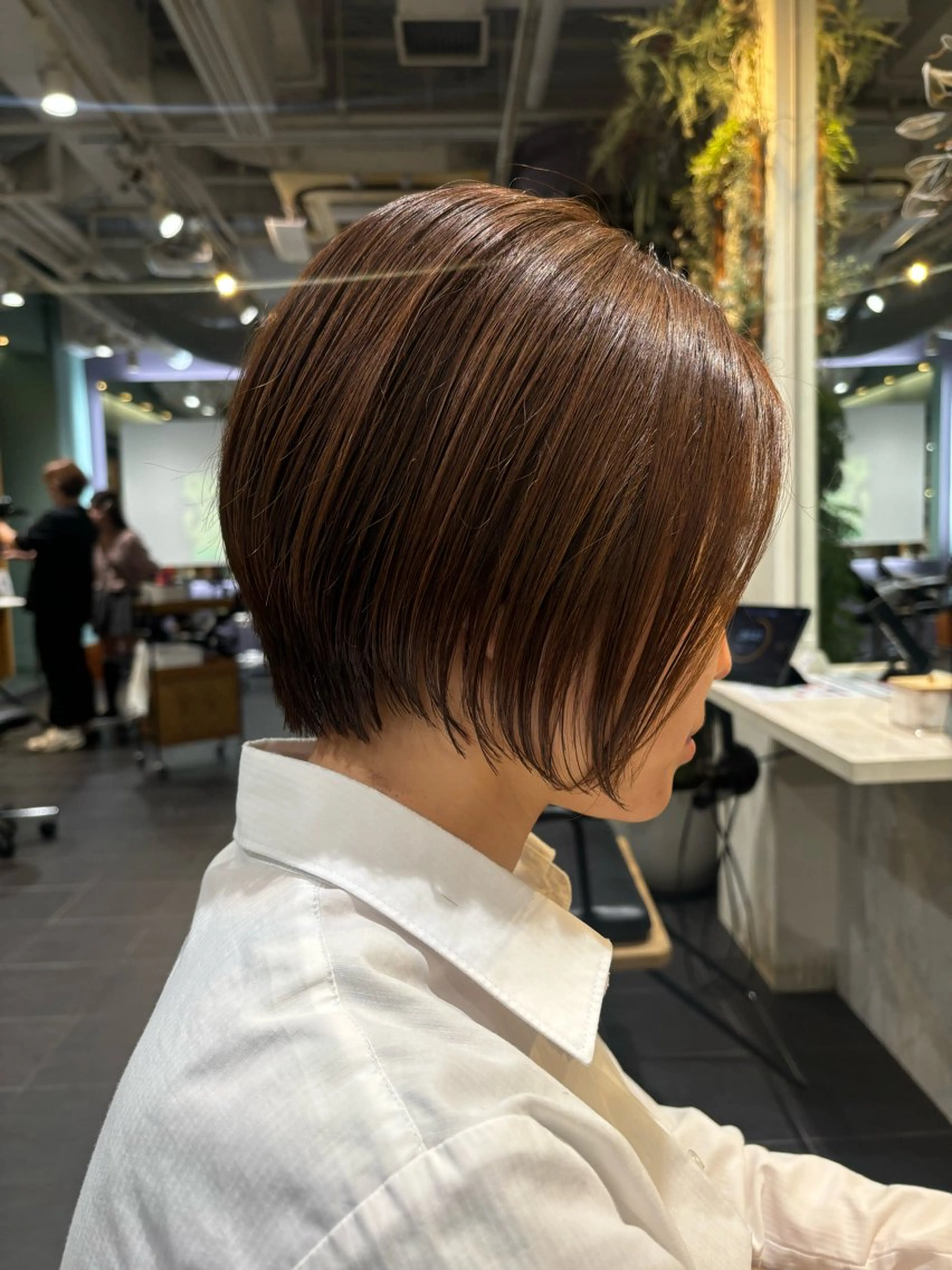 ショート オーガニックカラー/ 表参道/ルカのヘアスタイル