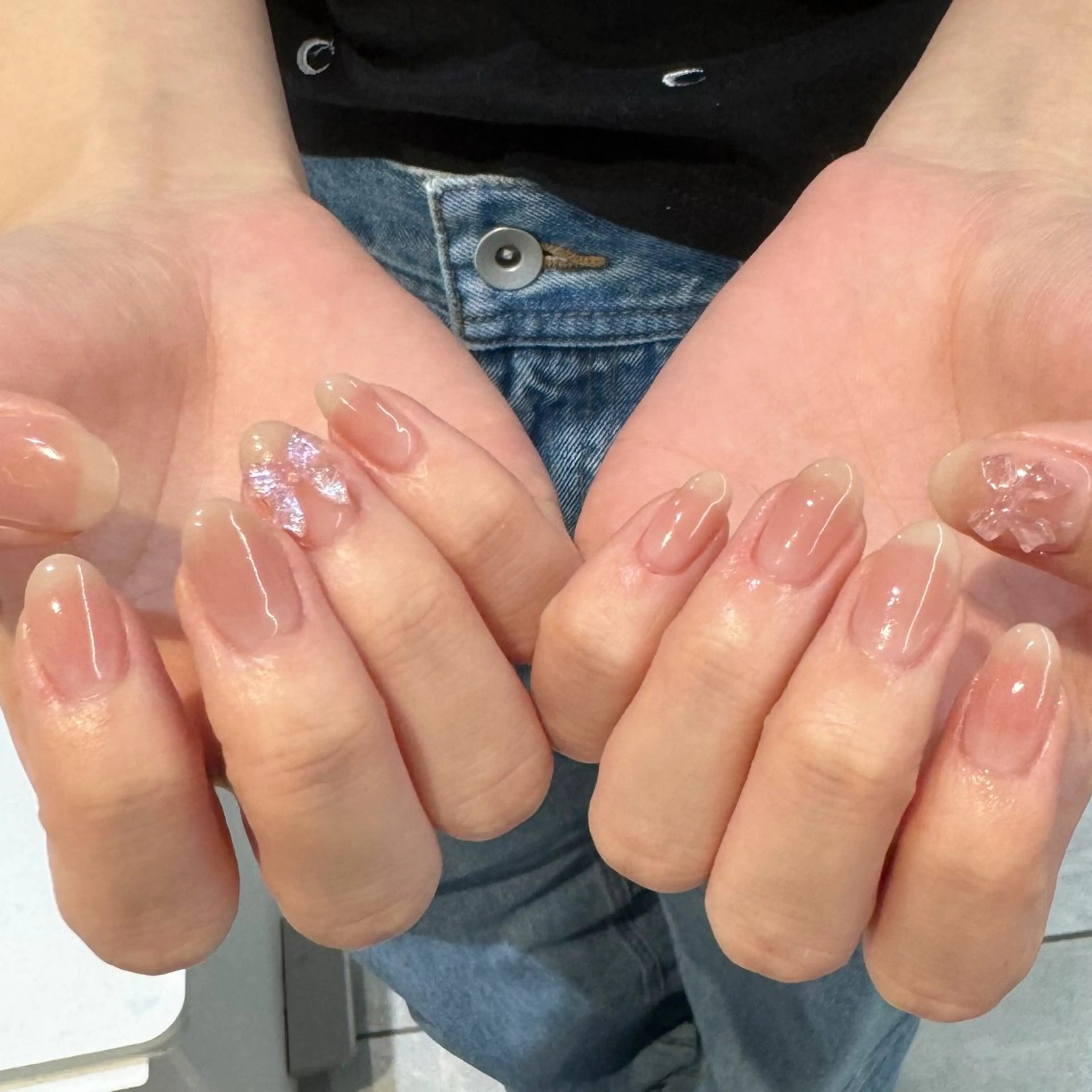 ネイル ハンドネイル ハンドケア Chizuru ☾ ໋のネイルデザイン