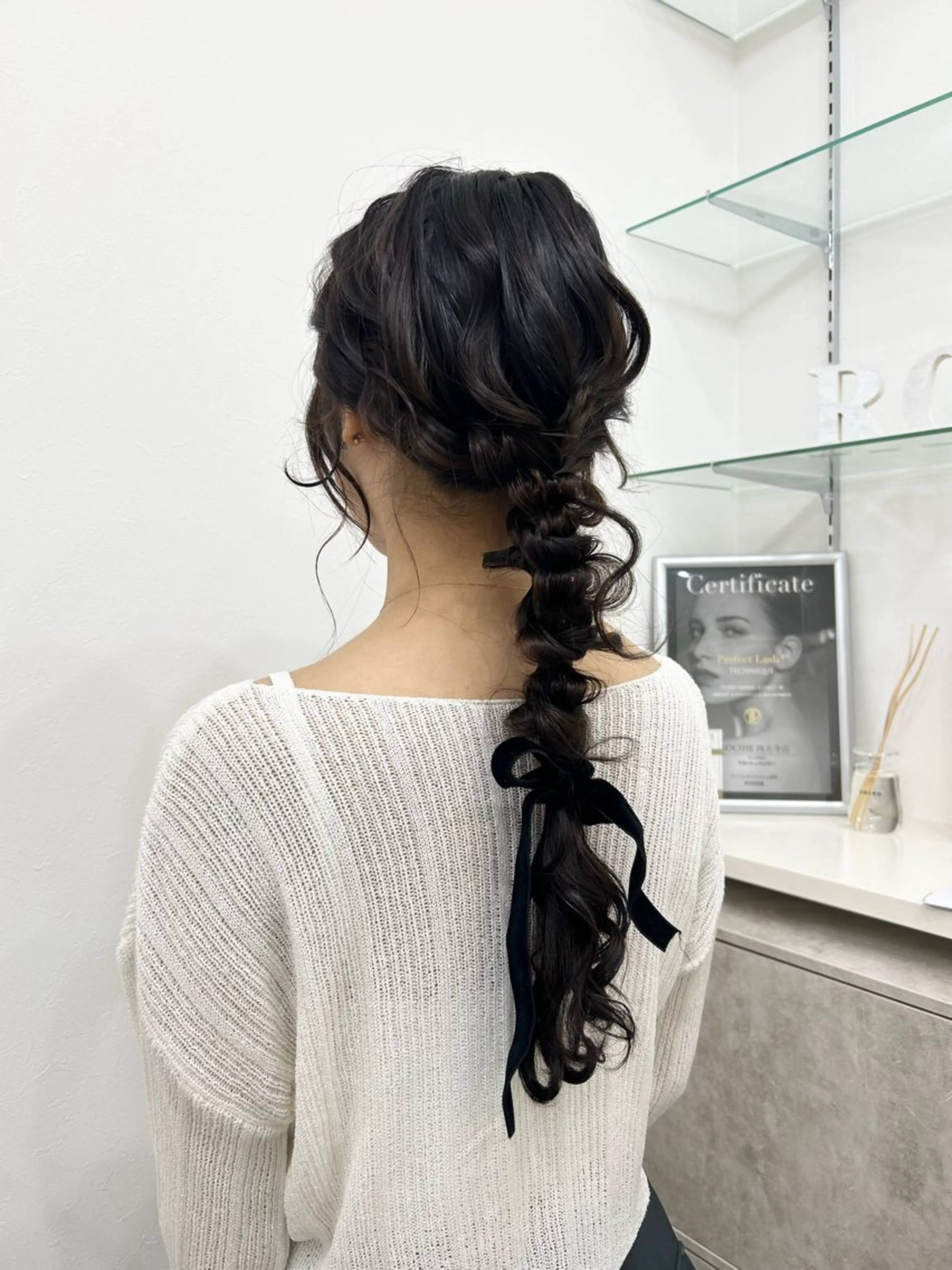 ロング ヘアアレンジ ヒナ .のヘアスタイル