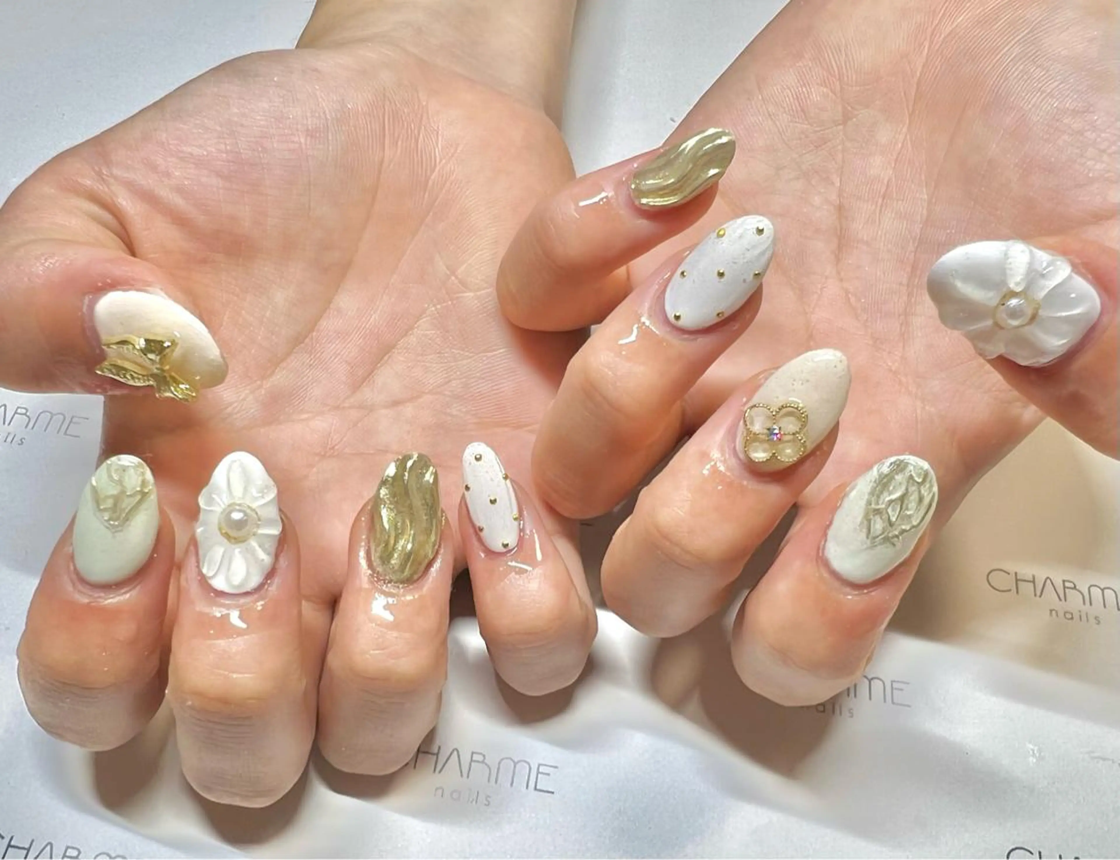 ネイル ハンドネイル CHARME 🤎〔RINA〕のネイルデザイン