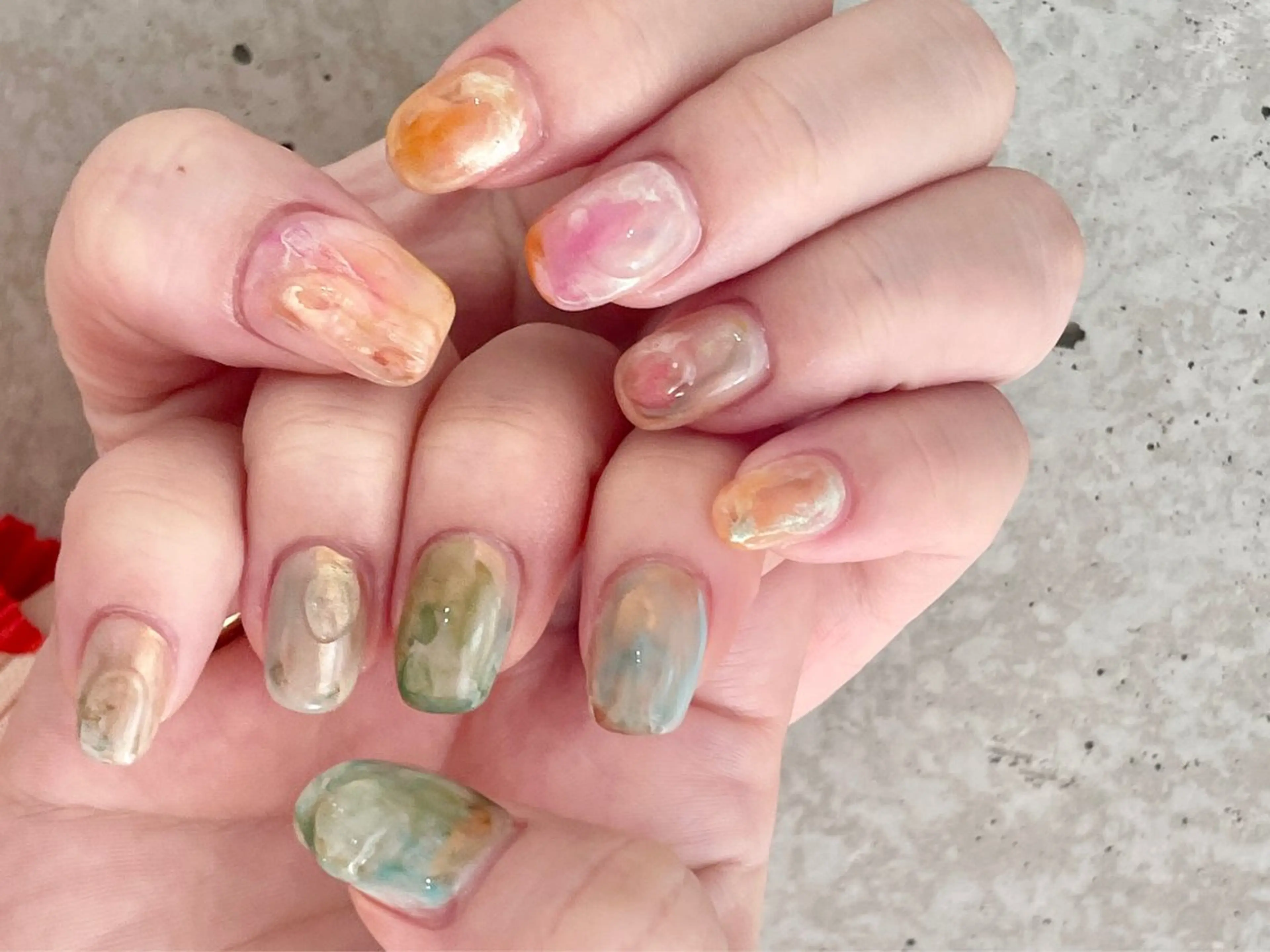 ネイル ニュアンスネイル FOLIA.U kanakoのネイルデザイン