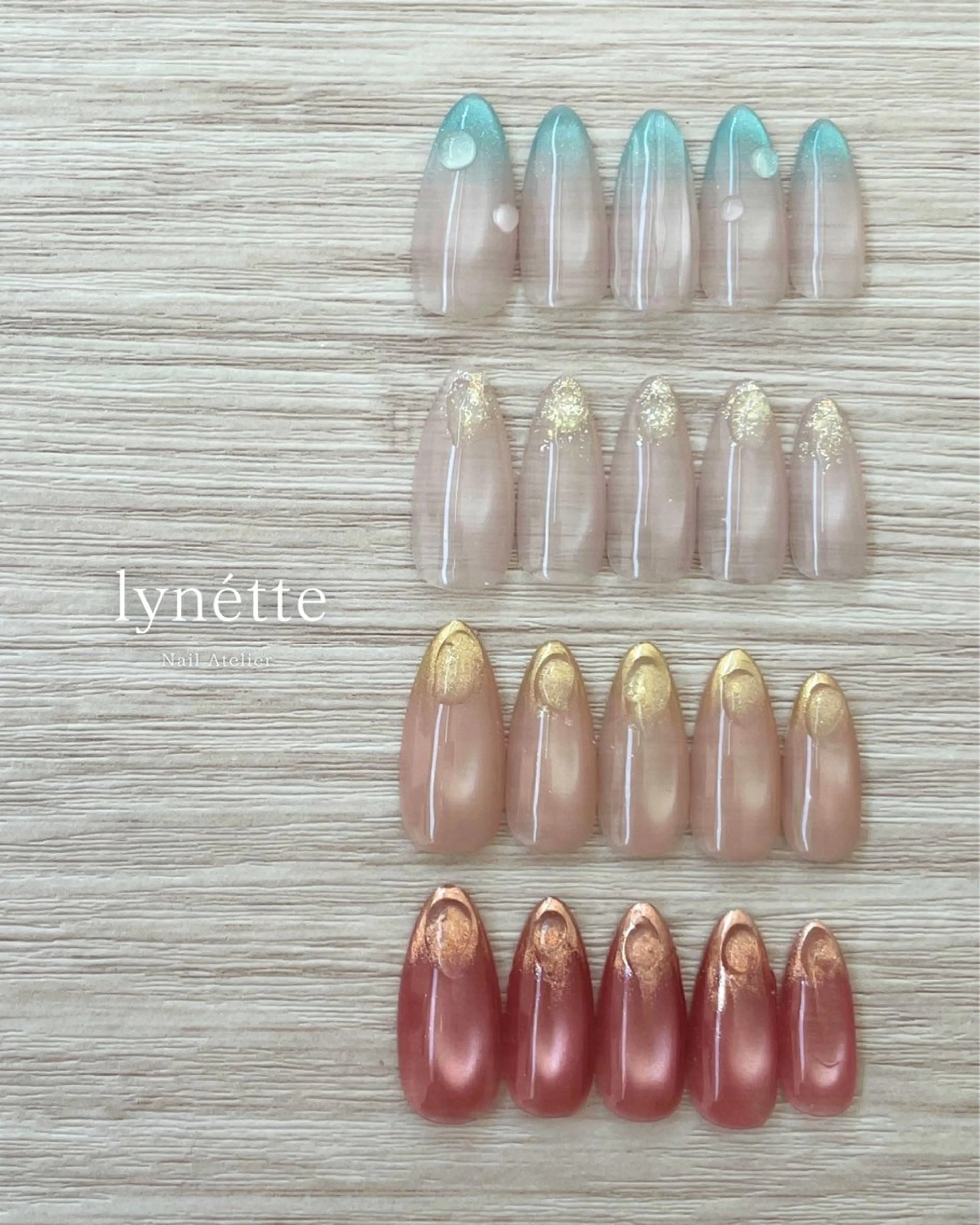 ネイル ニュアンスネイル ハンドネイル lynétte 那覇ネイルサロンのネイルデザイン