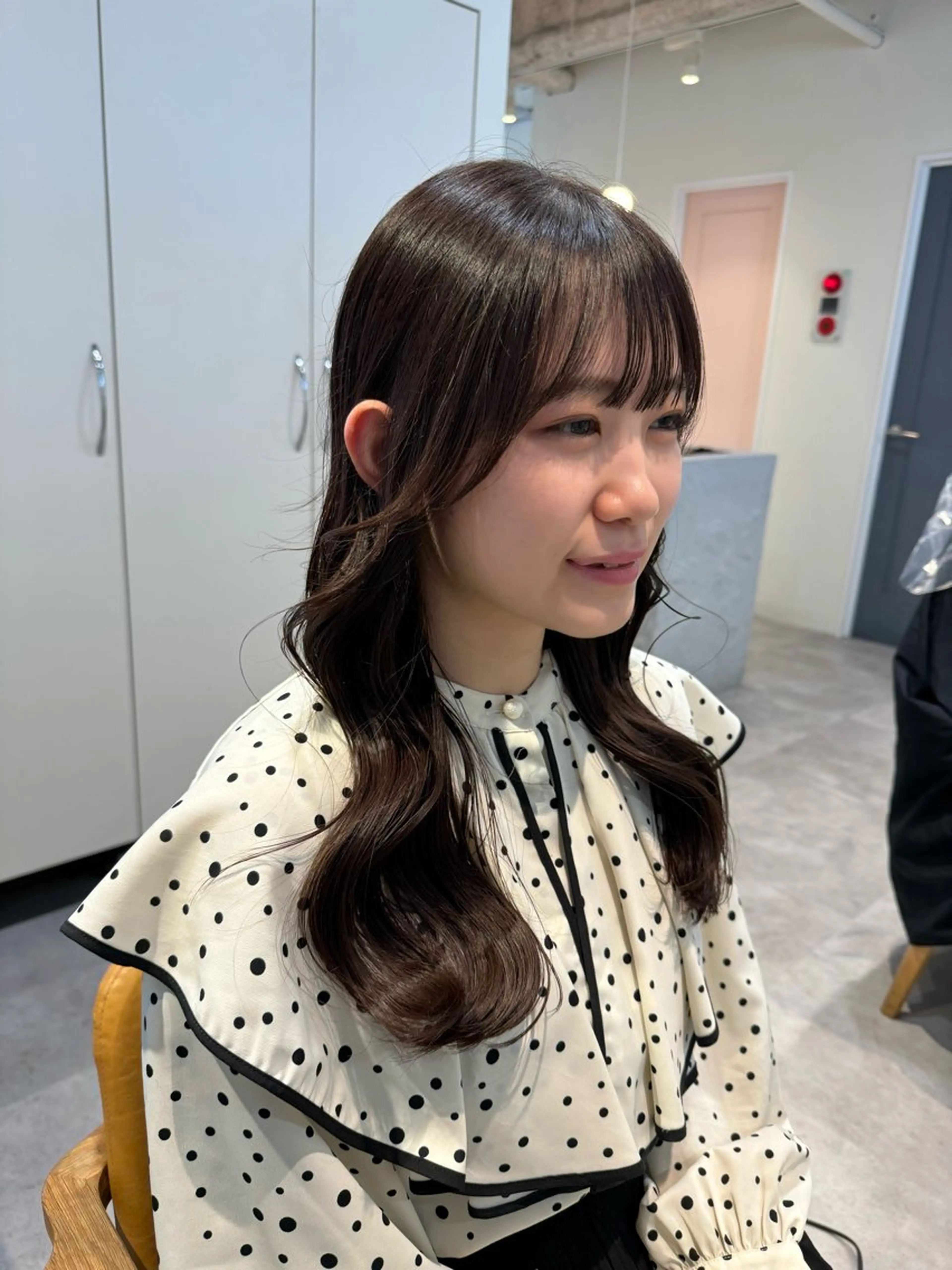 ロング カラー グレージュ ayaka♡ 柔らかカラーのヘアスタイル