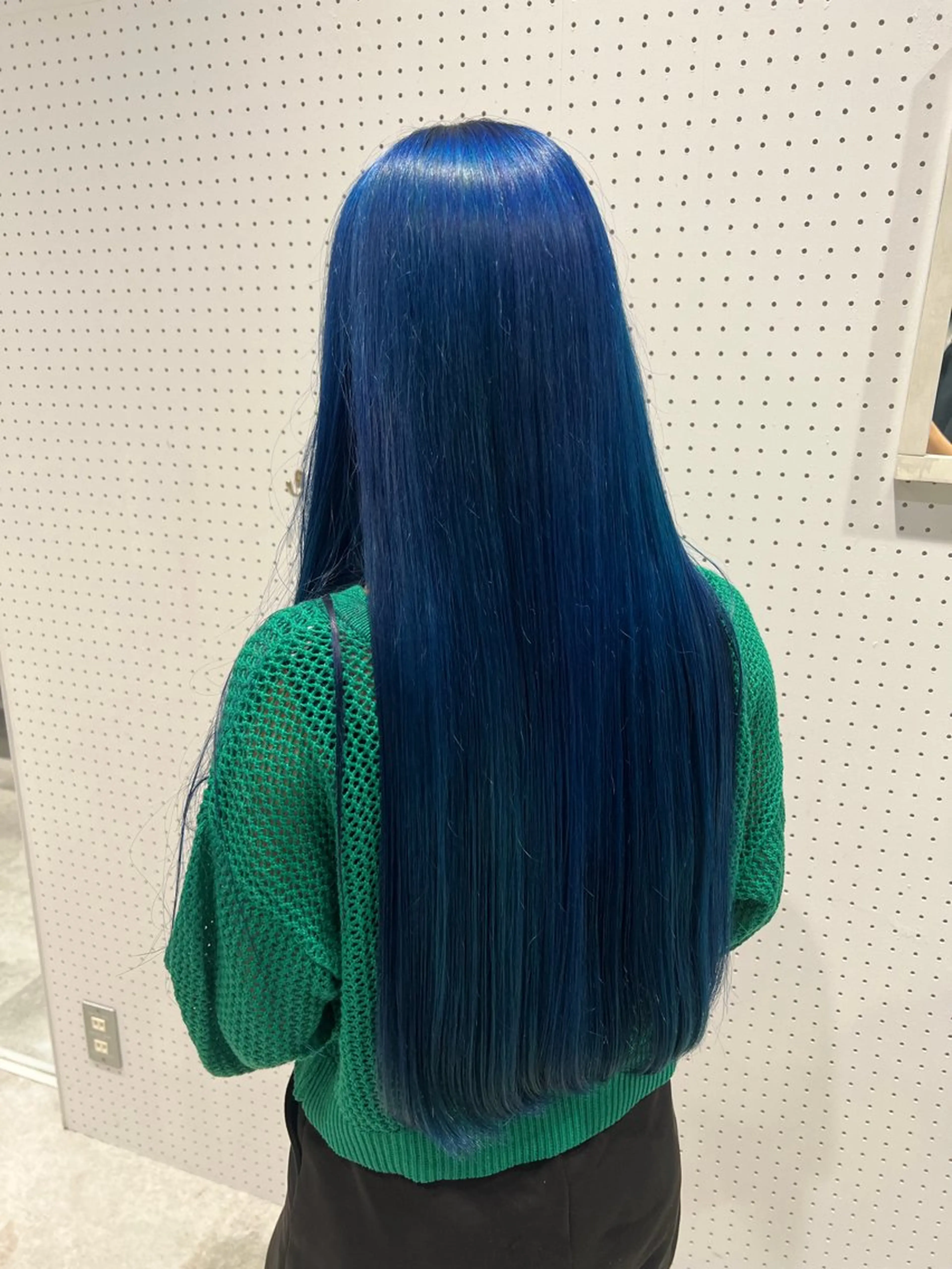 ロング カット ヘアカラー ヘアセット 透明感カラー✨️山内 七鐘のヘアスタイル