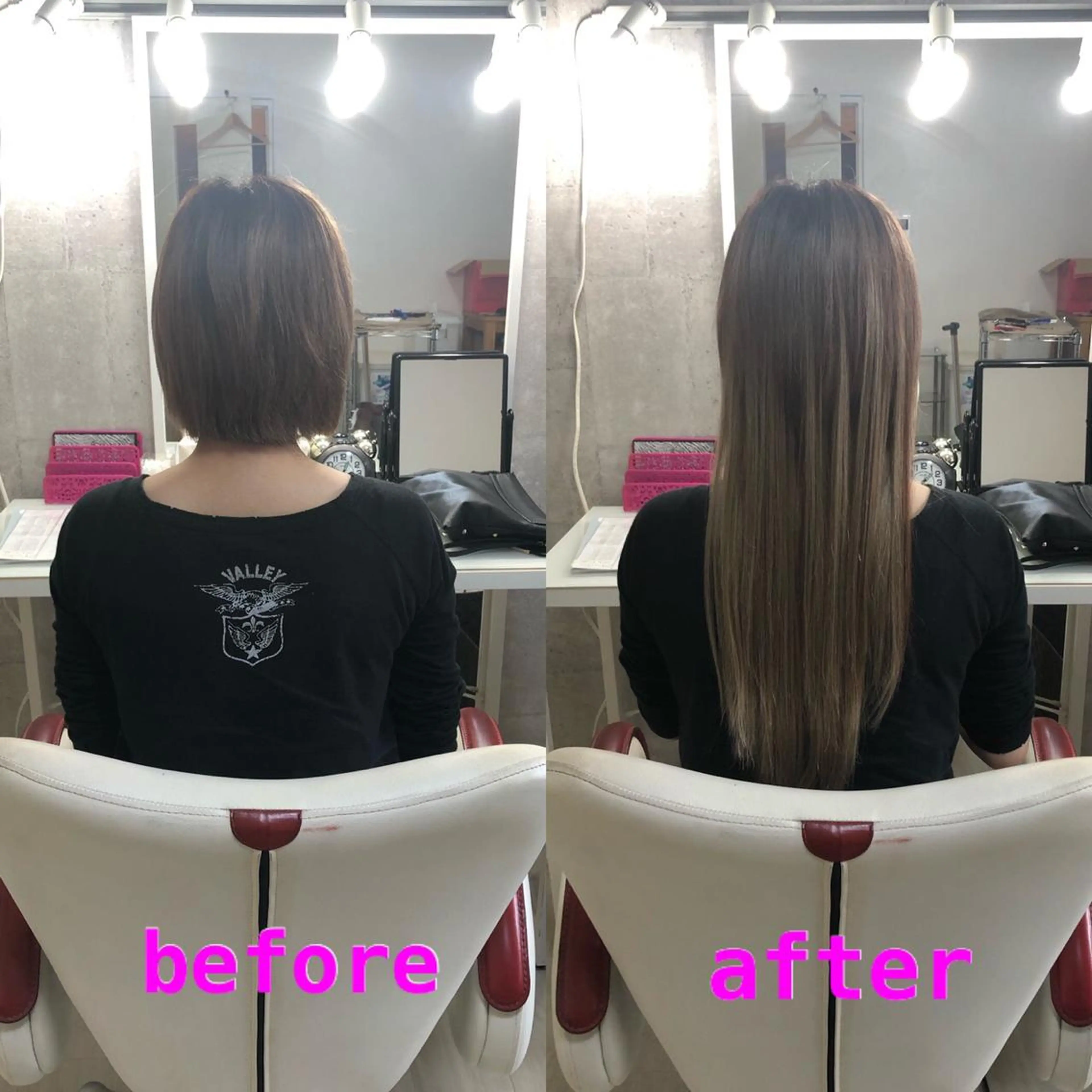 ロング エクステ 🌸ドレスアップ 心斎橋店🌸のヘアスタイル