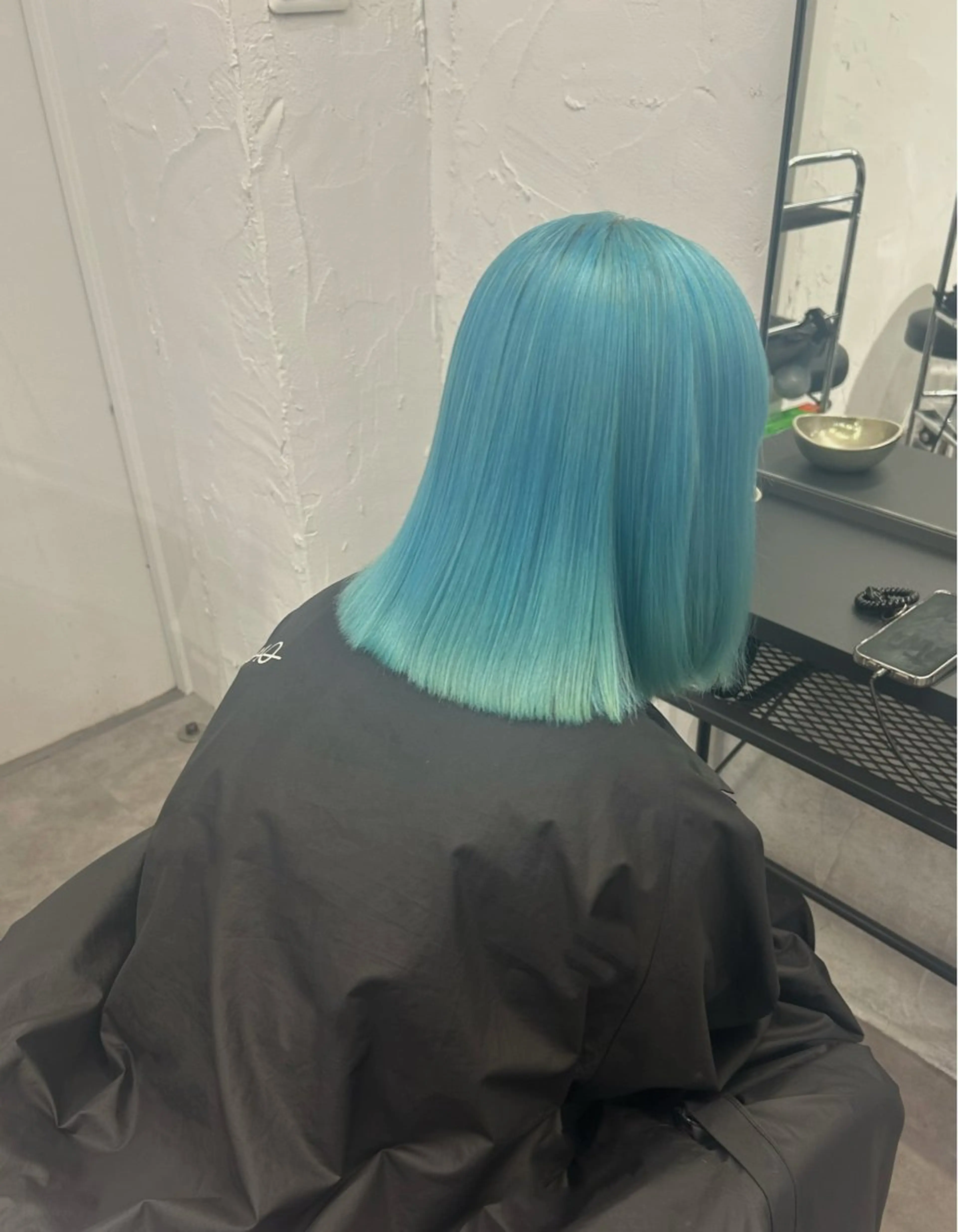 カラー anju/大阪/ ハイトーン/心斎橋のヘアスタイル