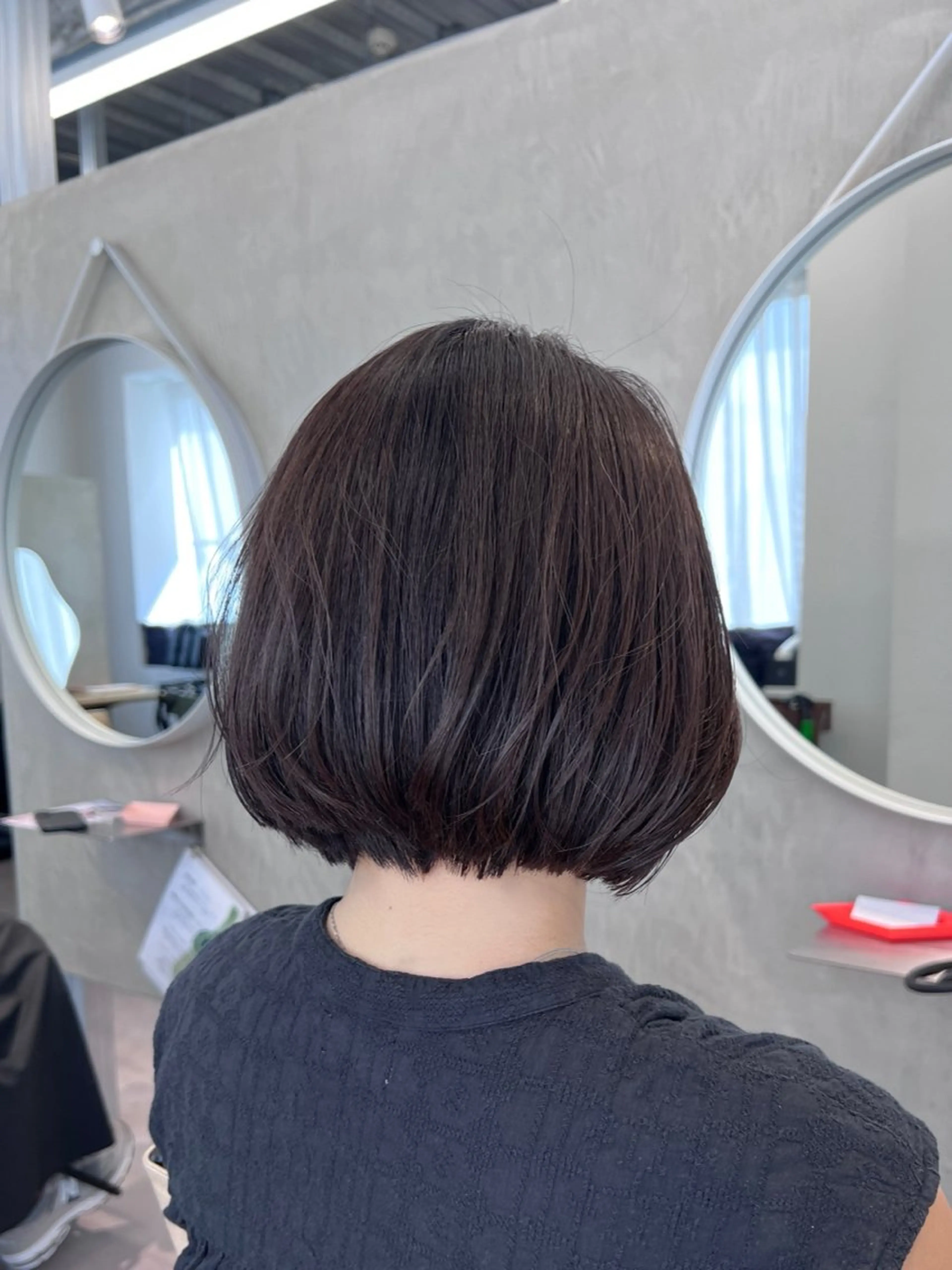ショート 仲川 沙希のヘアスタイル