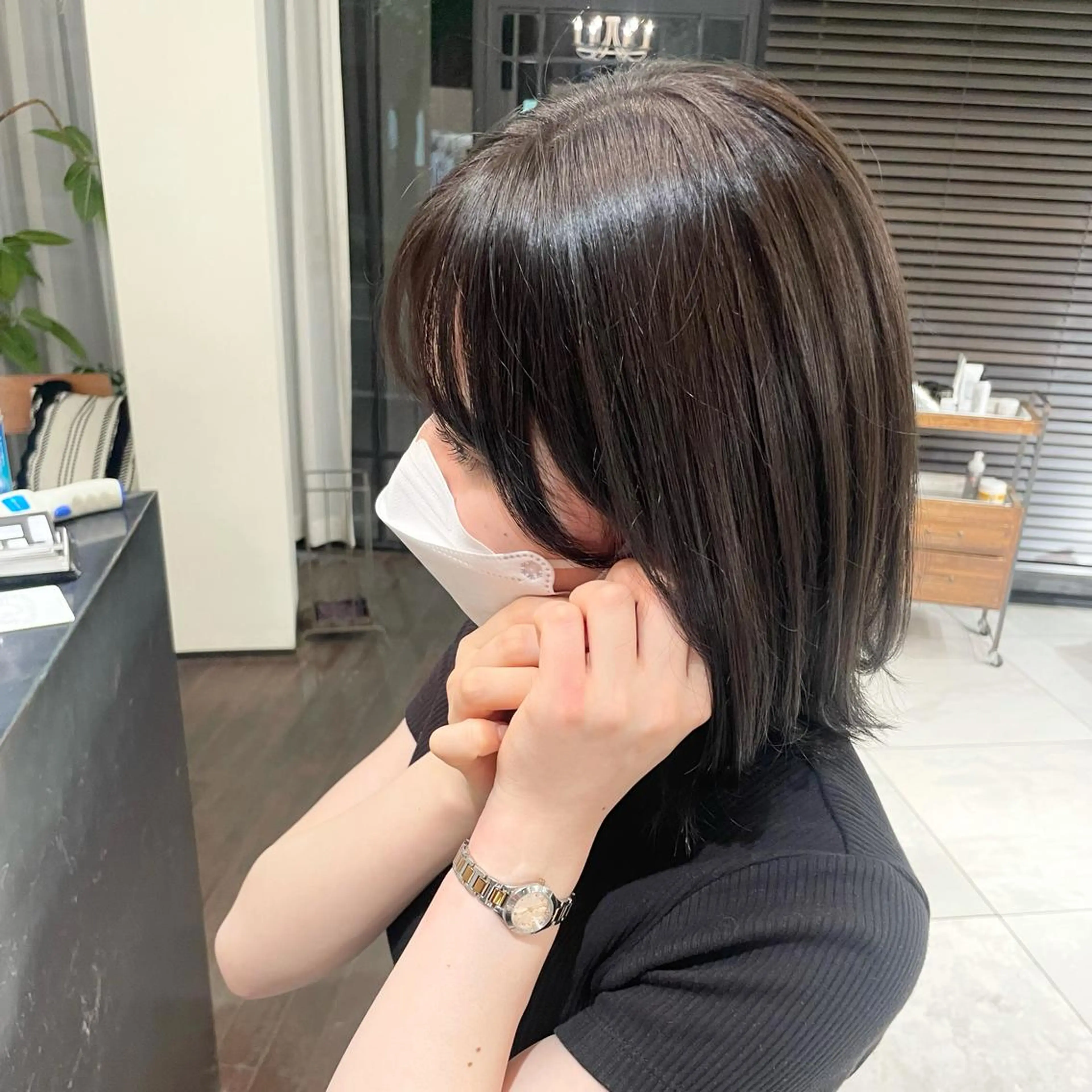 ミディアム ボブ/レイヤーカット sumireのヘアスタイル