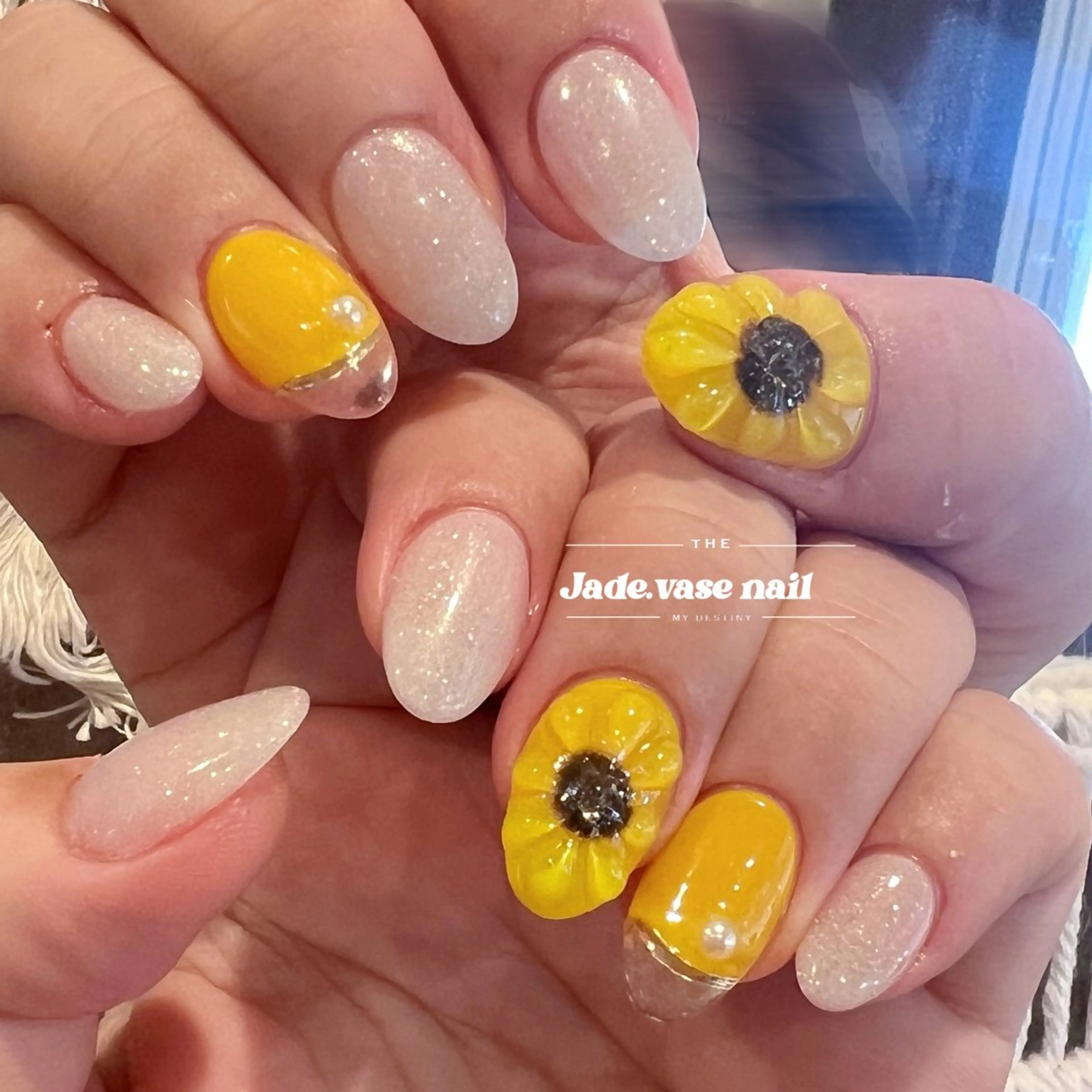 ネイル アートネイル ハンドネイル ✰Jade.vase 银座のネイルデザイン