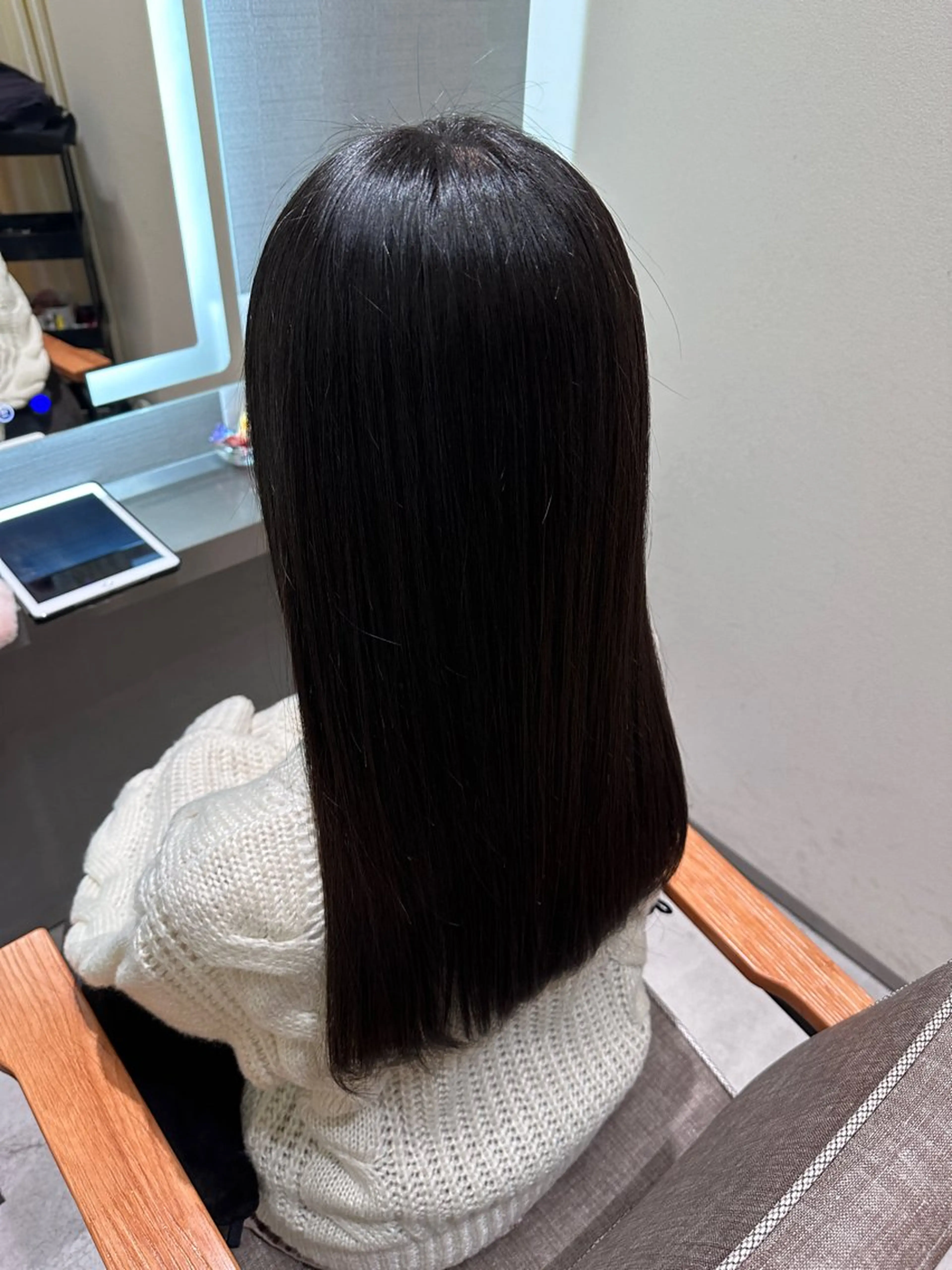 セミロング カラー ヘアアレンジ トリートメント カット ヘアカラー トリートメント ヘッドスパ 🇰🇷韓国ｽﾀｲﾙ ﾚｲﾔｰ/ayanaのヘアスタイル