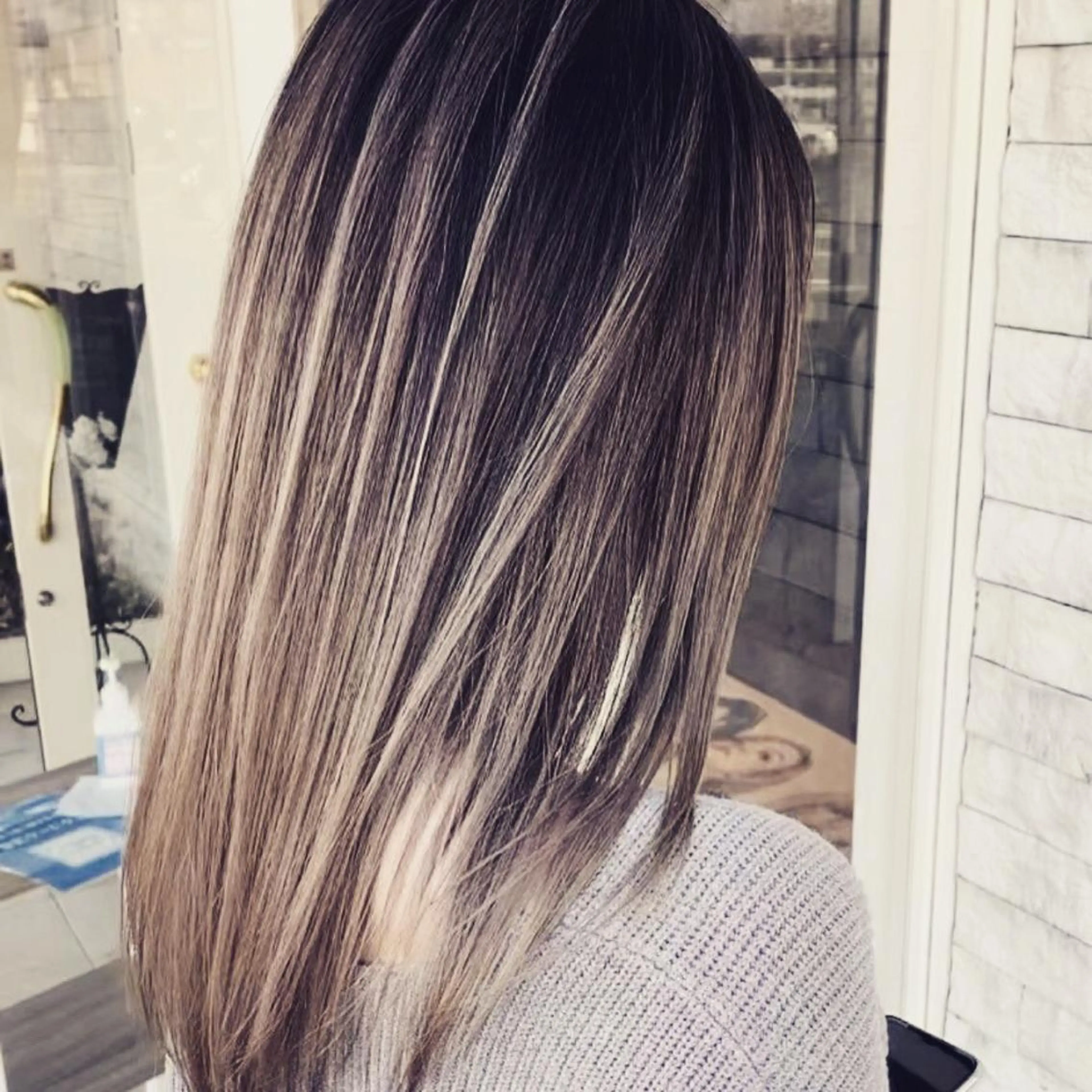 セミロング カラー 宍戸 海斗のヘアスタイル