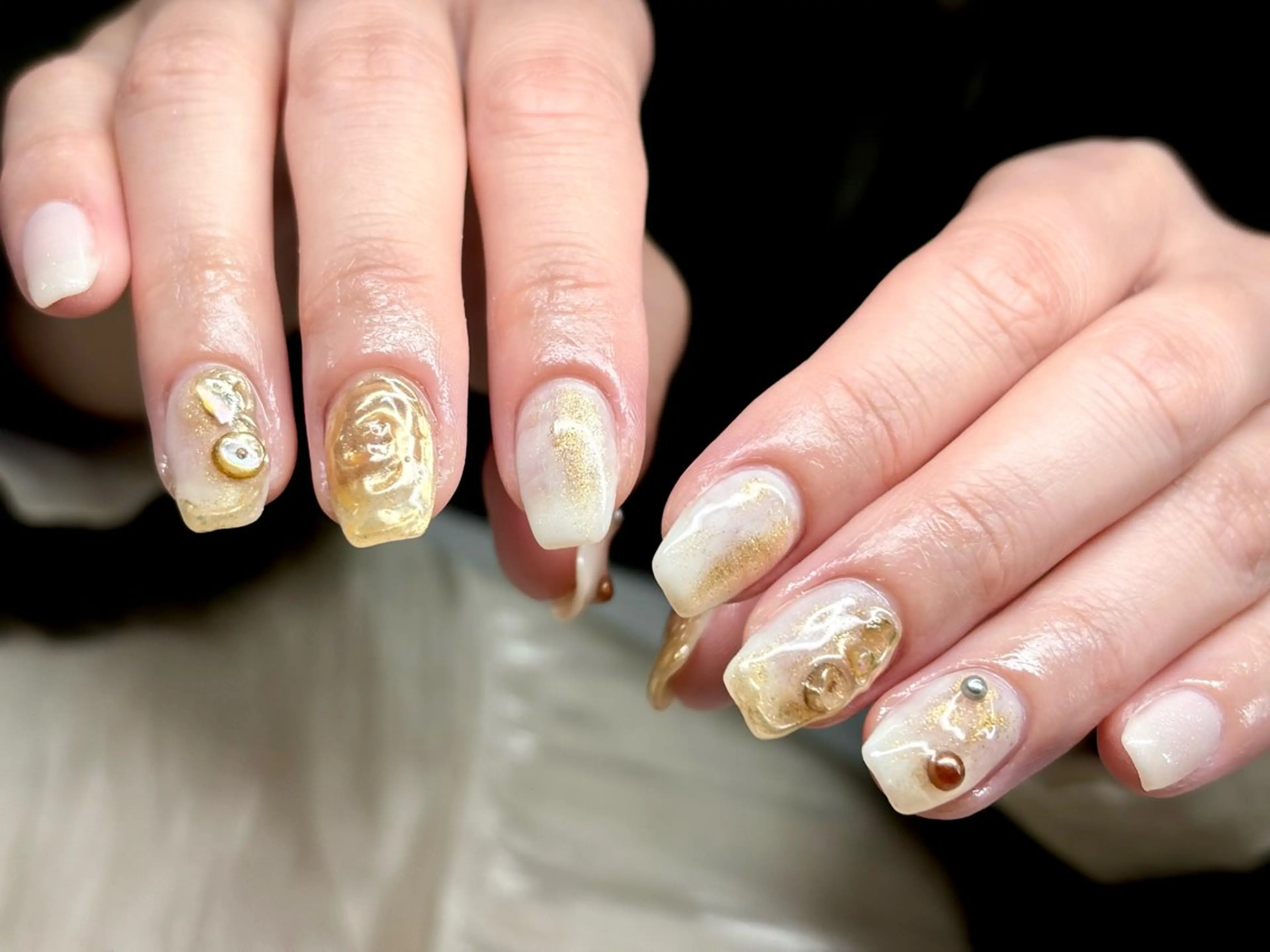 ネイル ニュアンスネイル ETE LUNA NAILのネイルデザイン