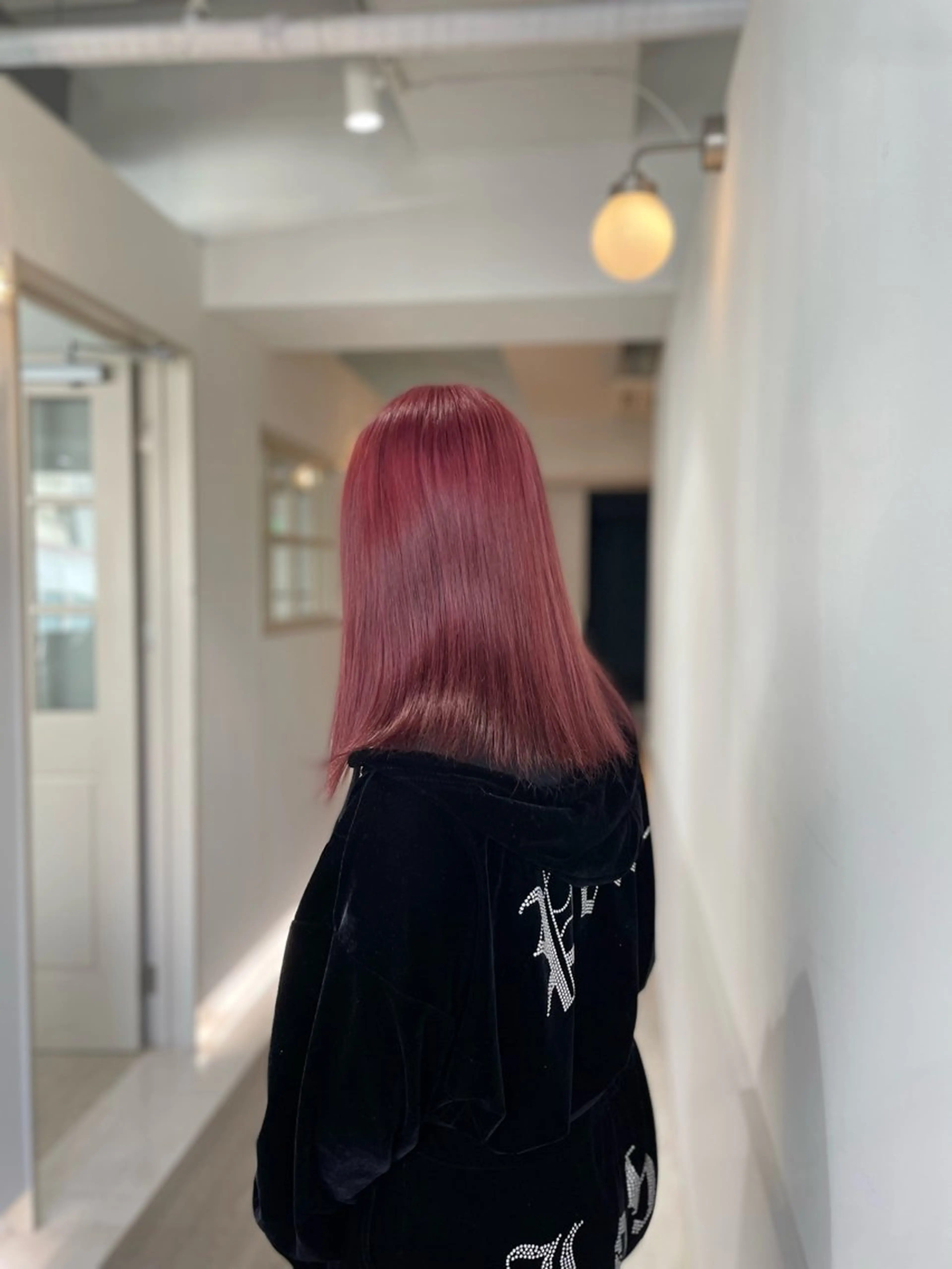 セミロング 光岡 玲遠のヘアスタイル