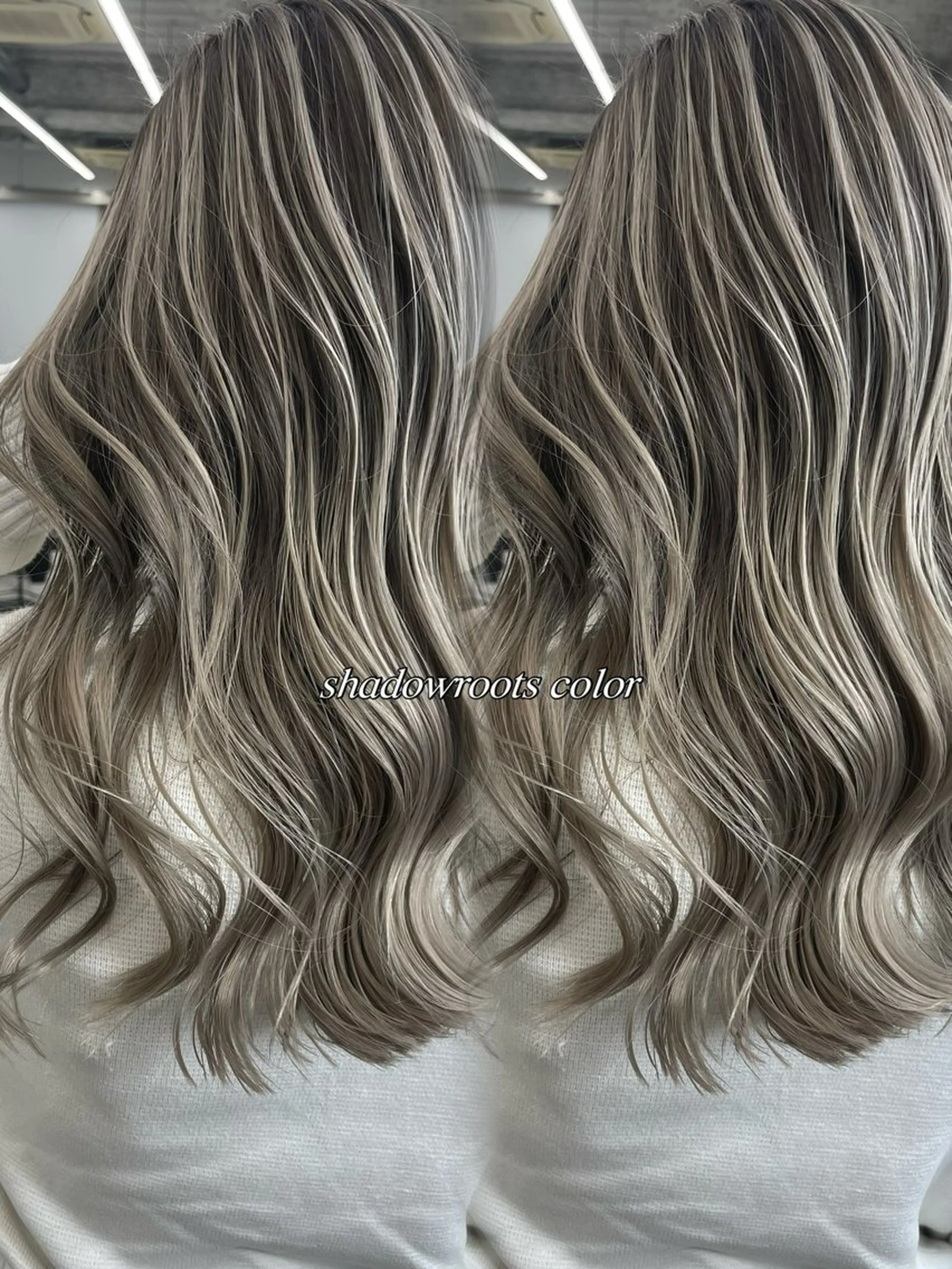 ロング ヘアカラー ルナ/名古屋栄 /バレイヤージュのヘアスタイル