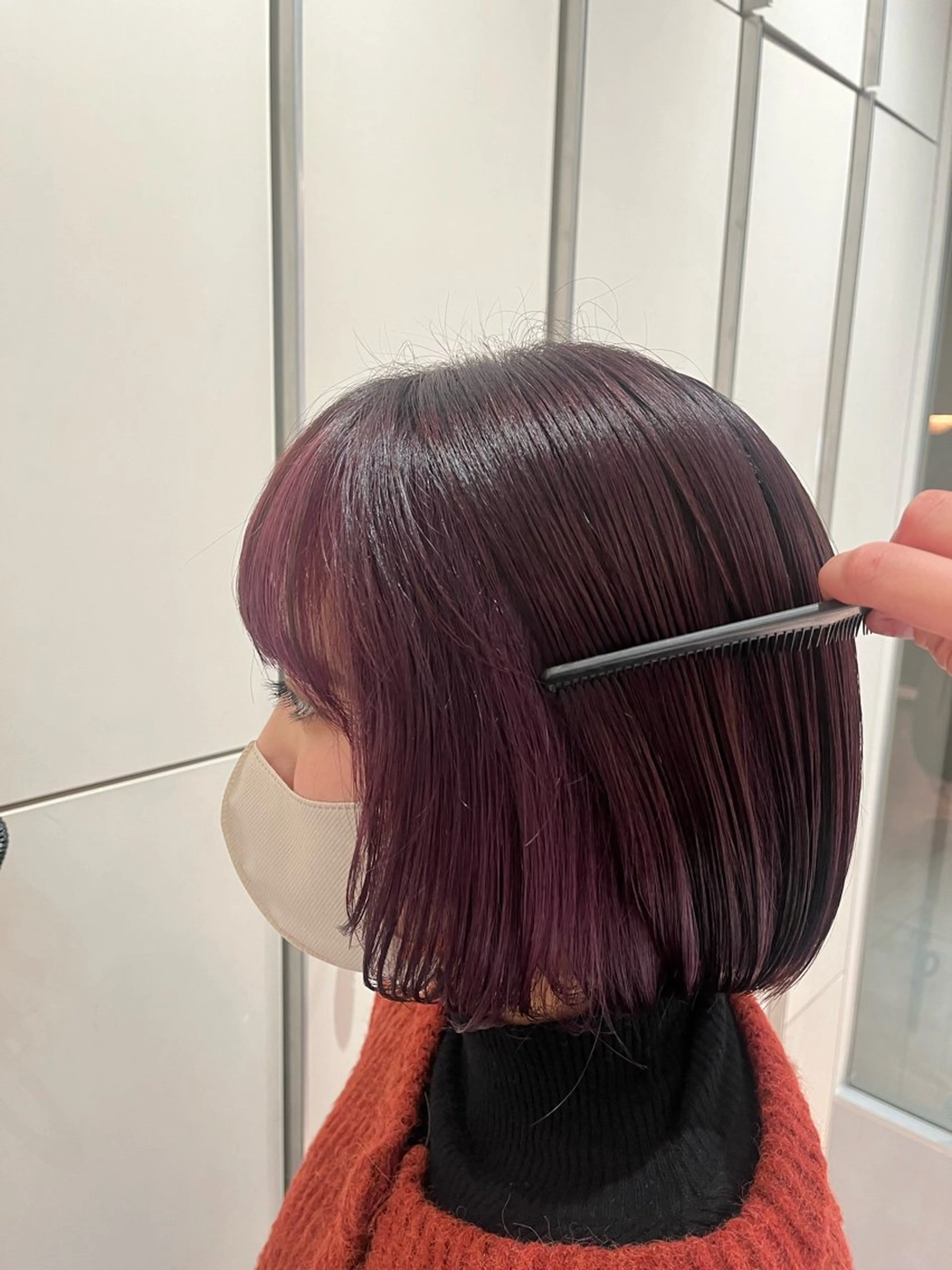 カラー 🎀縮毛矯正/ボブ /渋谷/MIKI🎀のヘアスタイル