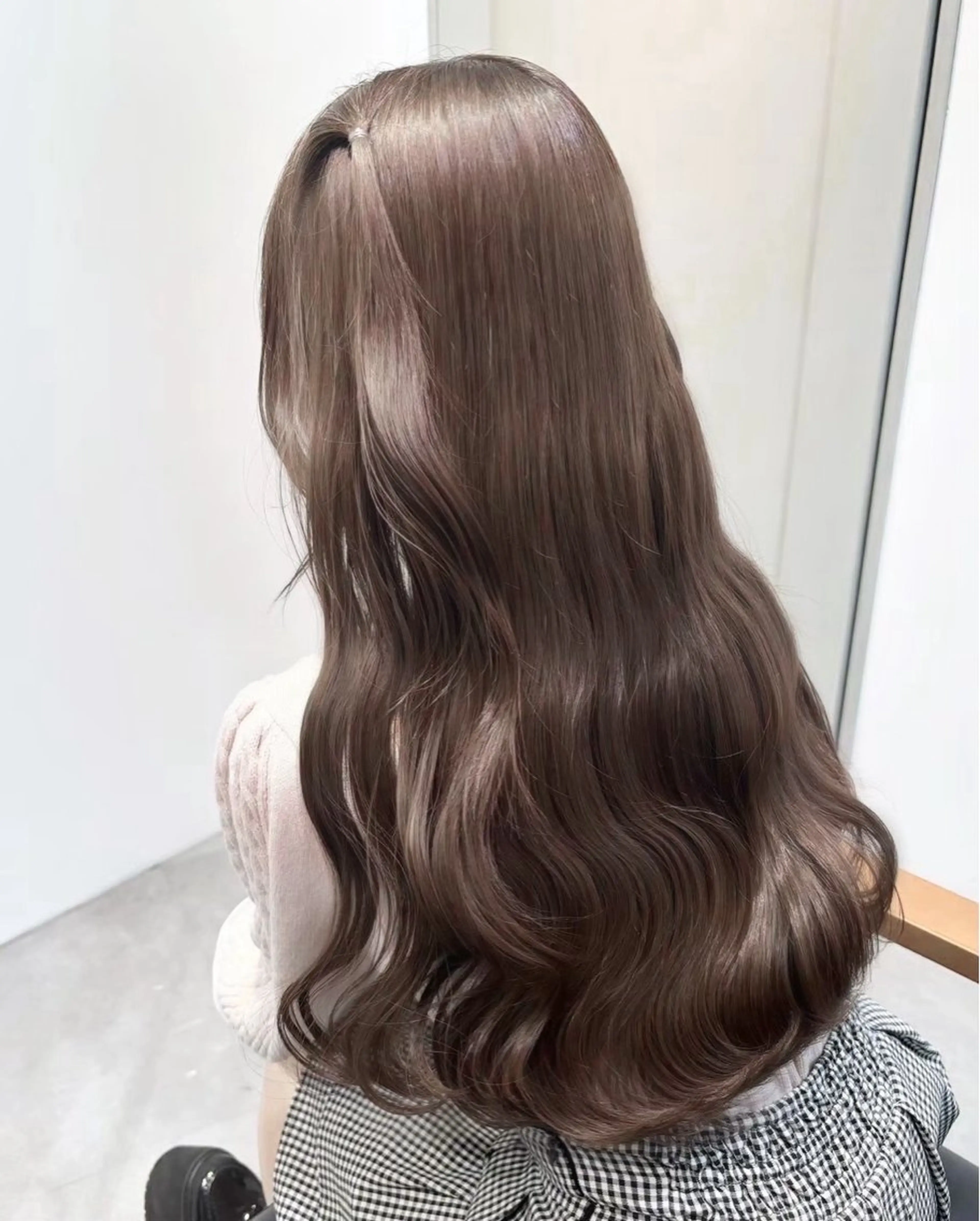 セミロング ブリーチなしWカラー /Hitomi☻のヘアスタイル
