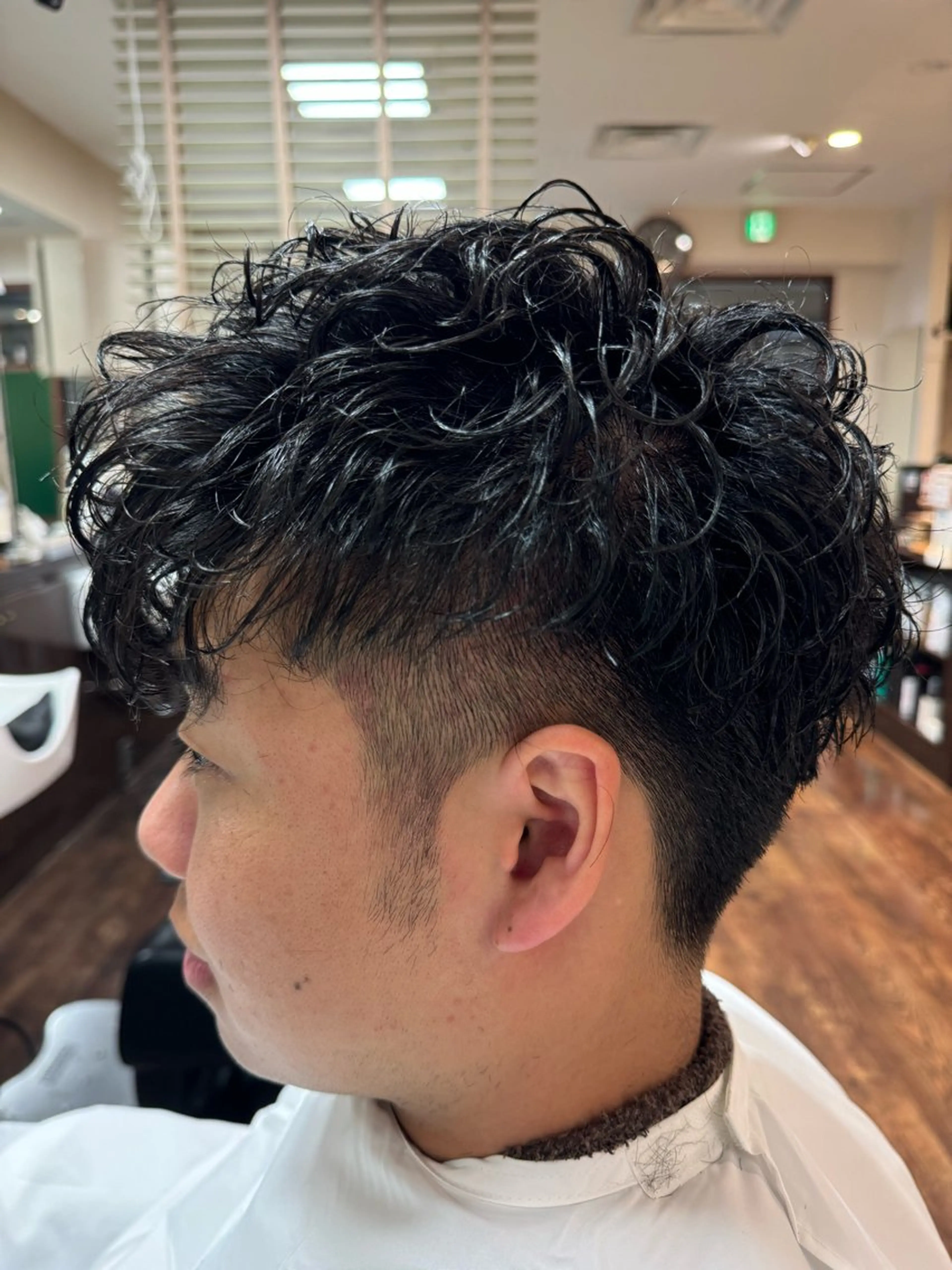 パーマ カット 有田 大輝のヘアスタイル
