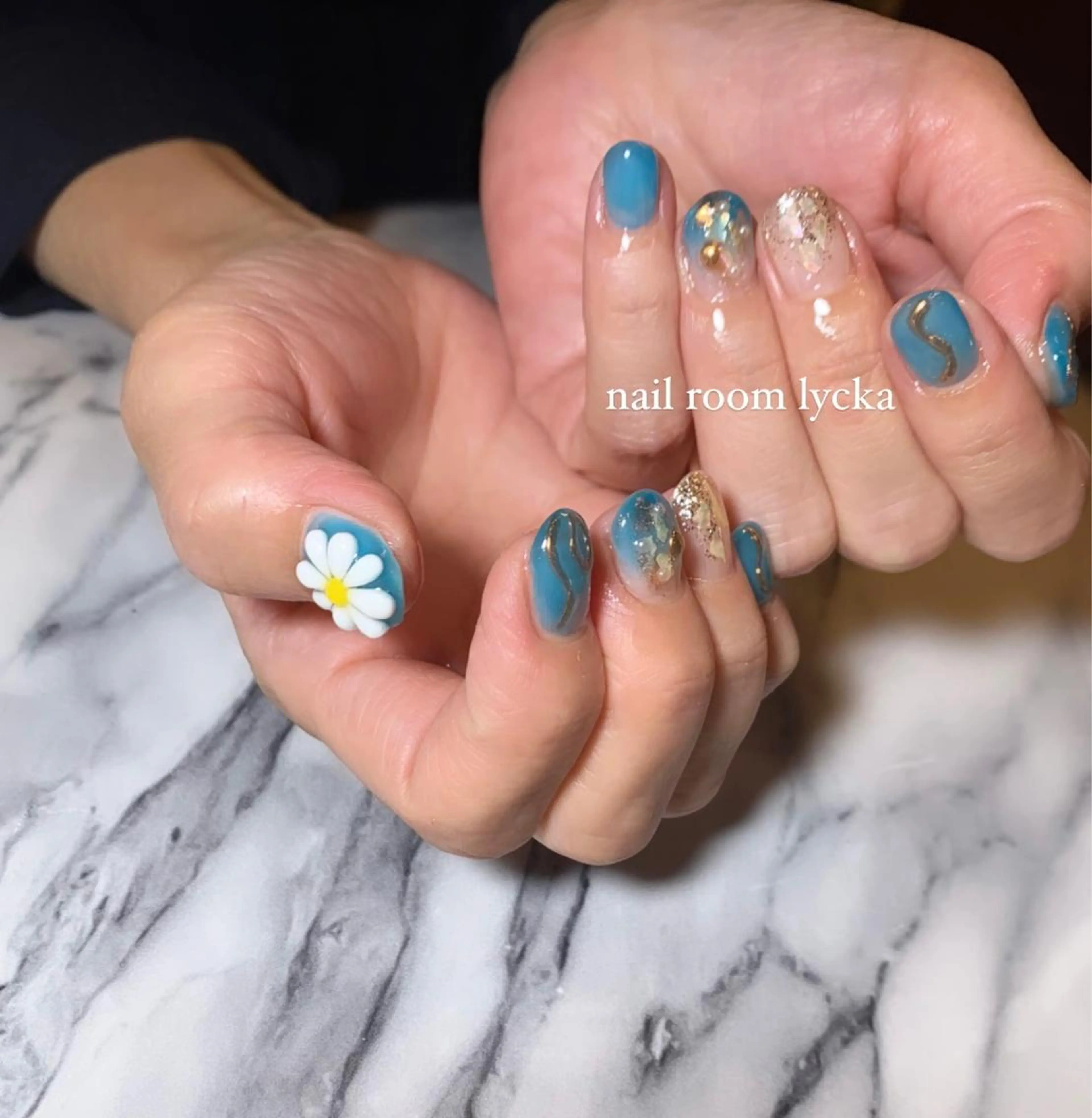 ネイル ﾈｲﾙﾙｰﾑﾘｯｶ 𝐦𝐚𝐲𝐮のネイルデザイン