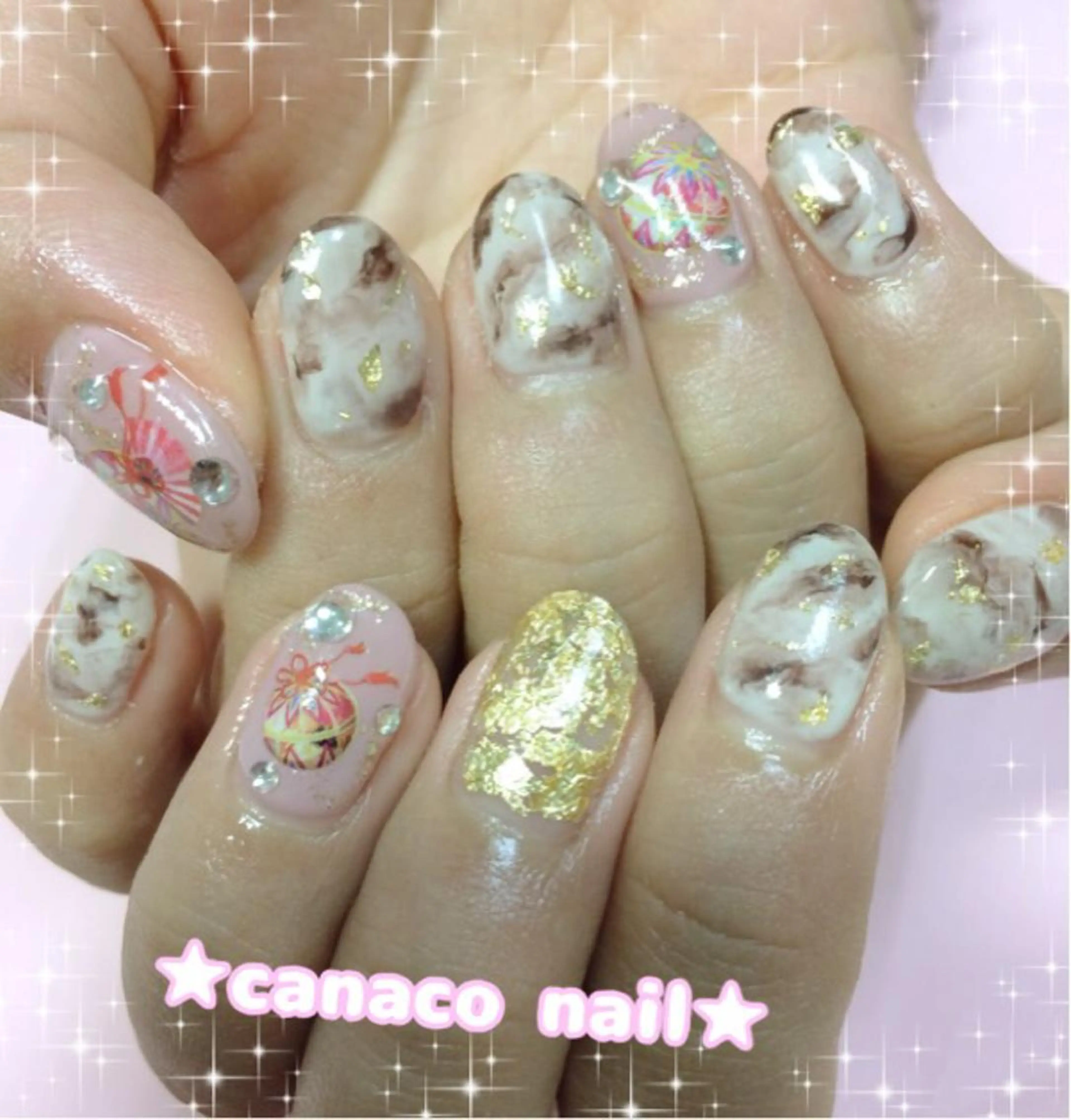 ネイル アートネイル 持ち込み ベテランネイル cnc  nailのネイルデザイン