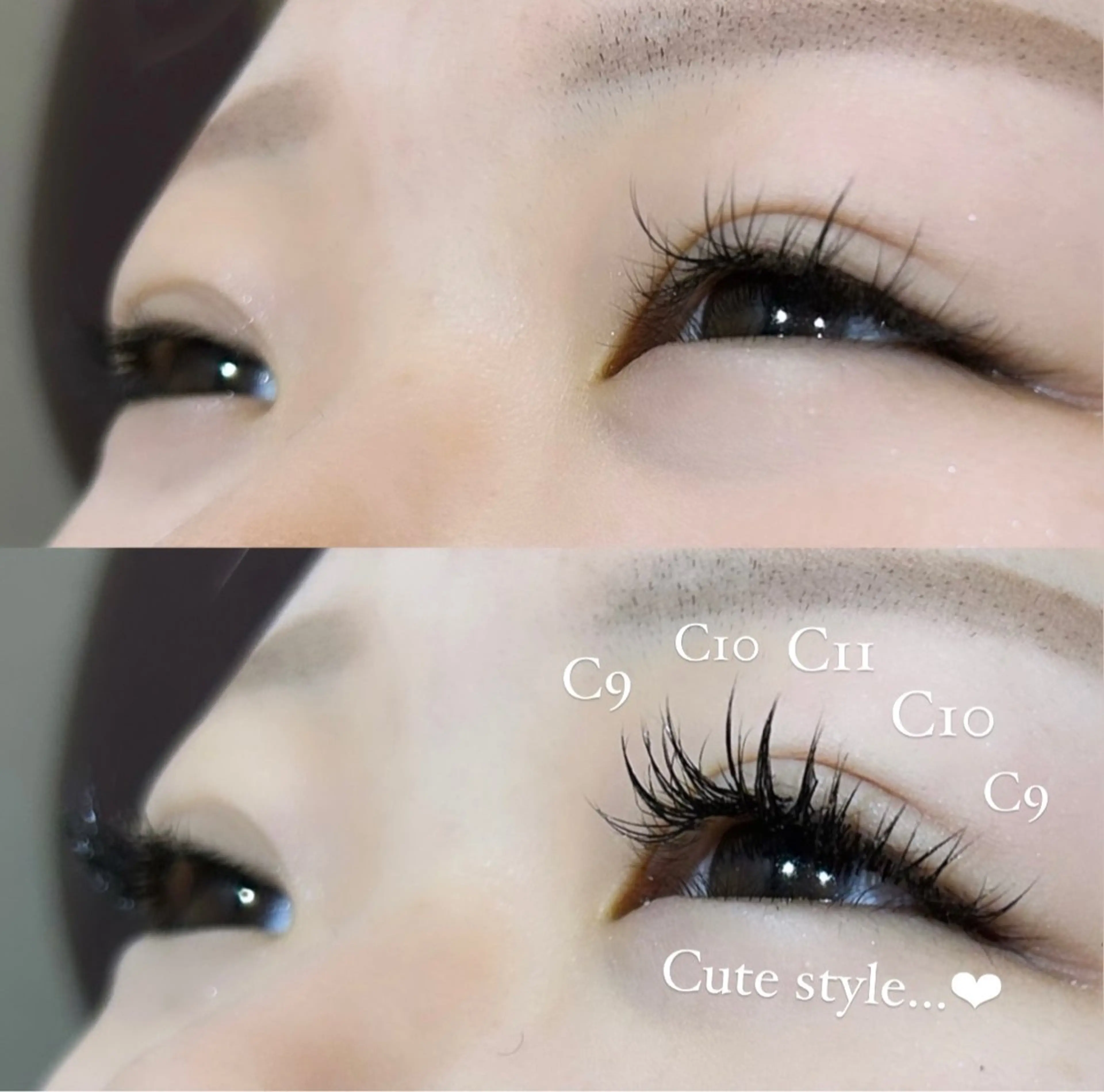 マツエク・マツパ Cカール キュート ミンク マツエク 🩷ྀི中村 ほのか🧸🌷のヘアスタイル