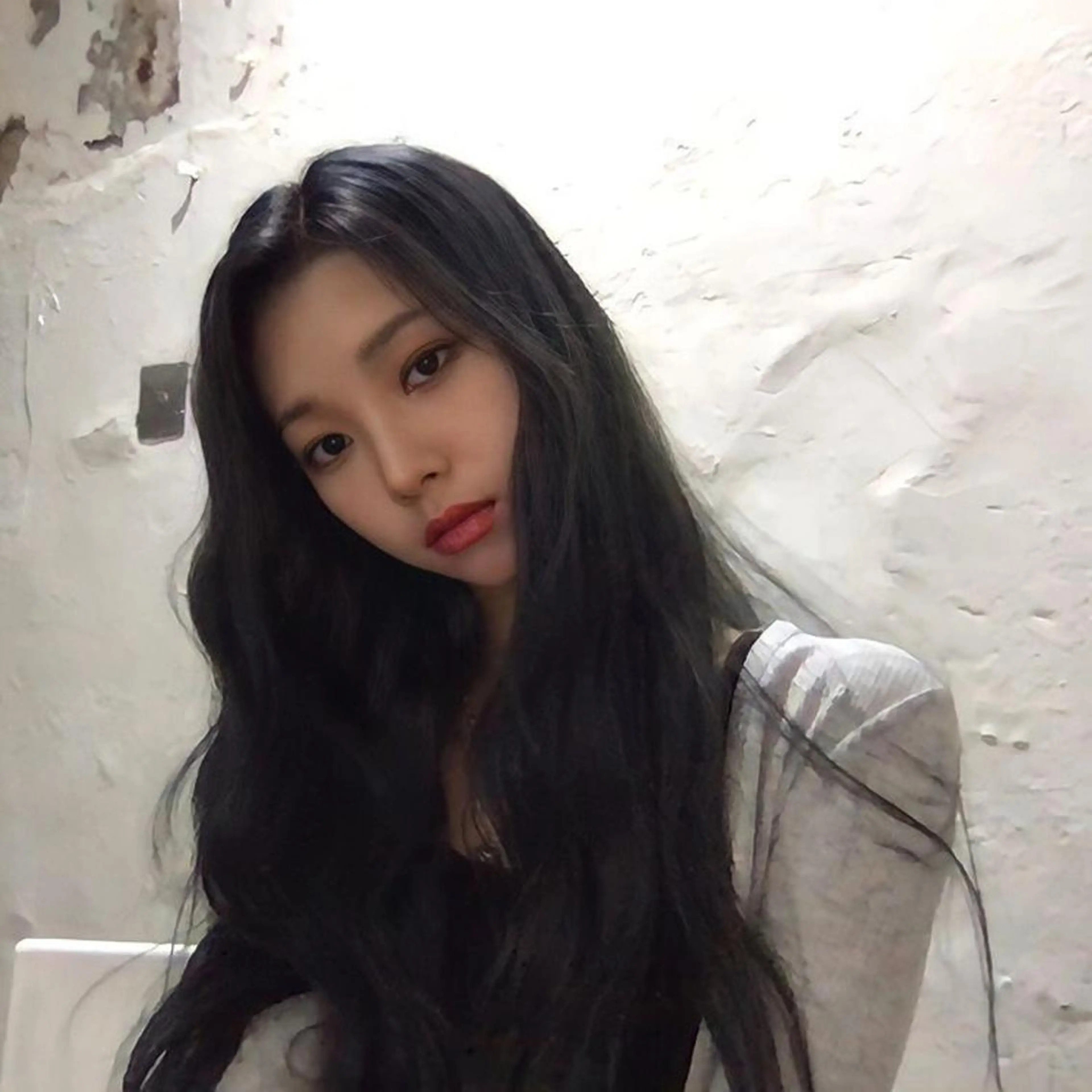 セミロング カラー ヘアアレンジ 🇰🇷 韓国ヘア/ sumire 🫧のヘアスタイル