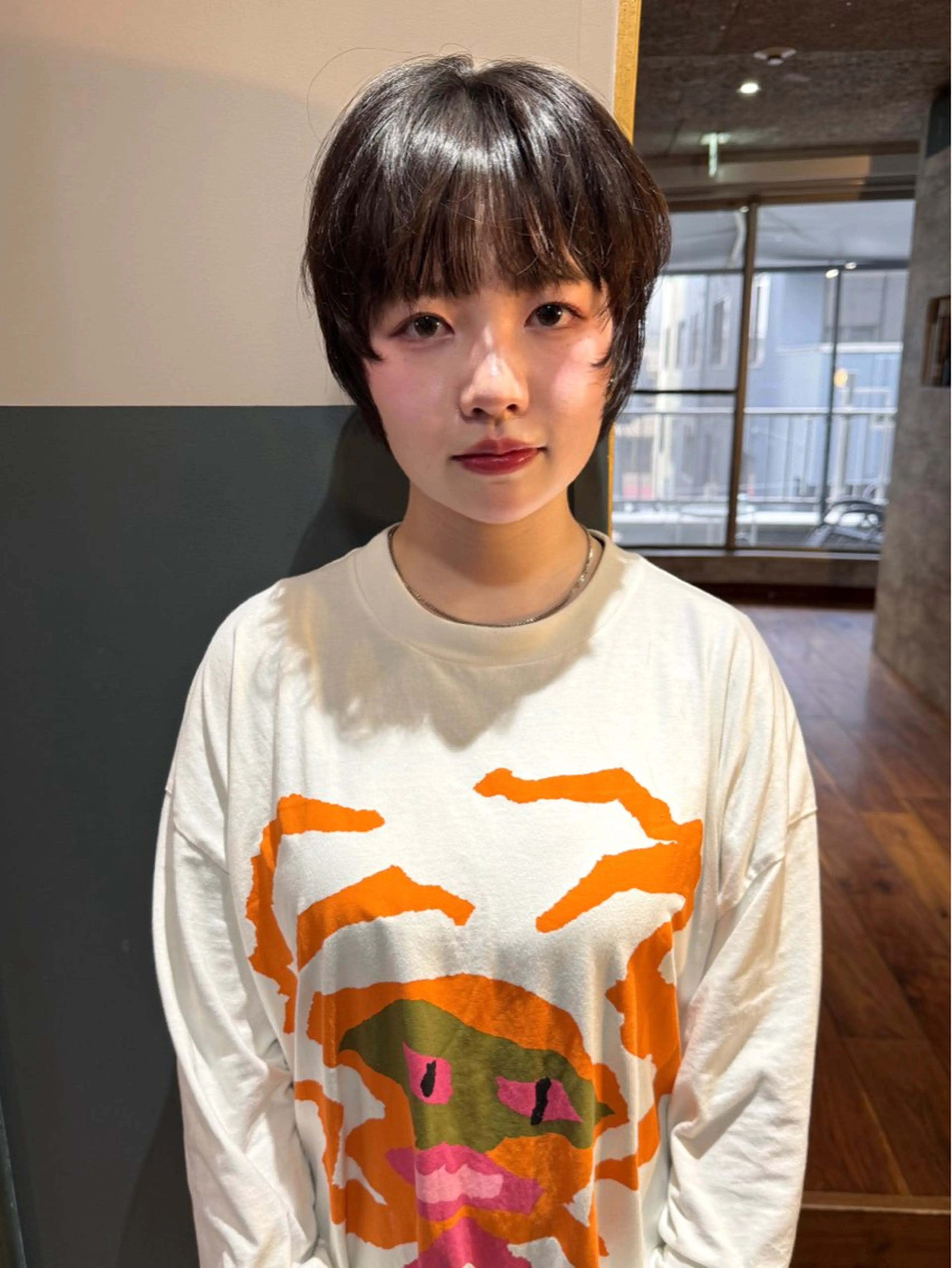 ショート カラー 似合わせカット カット トリートメント mai / linoah˚✧のヘアスタイル